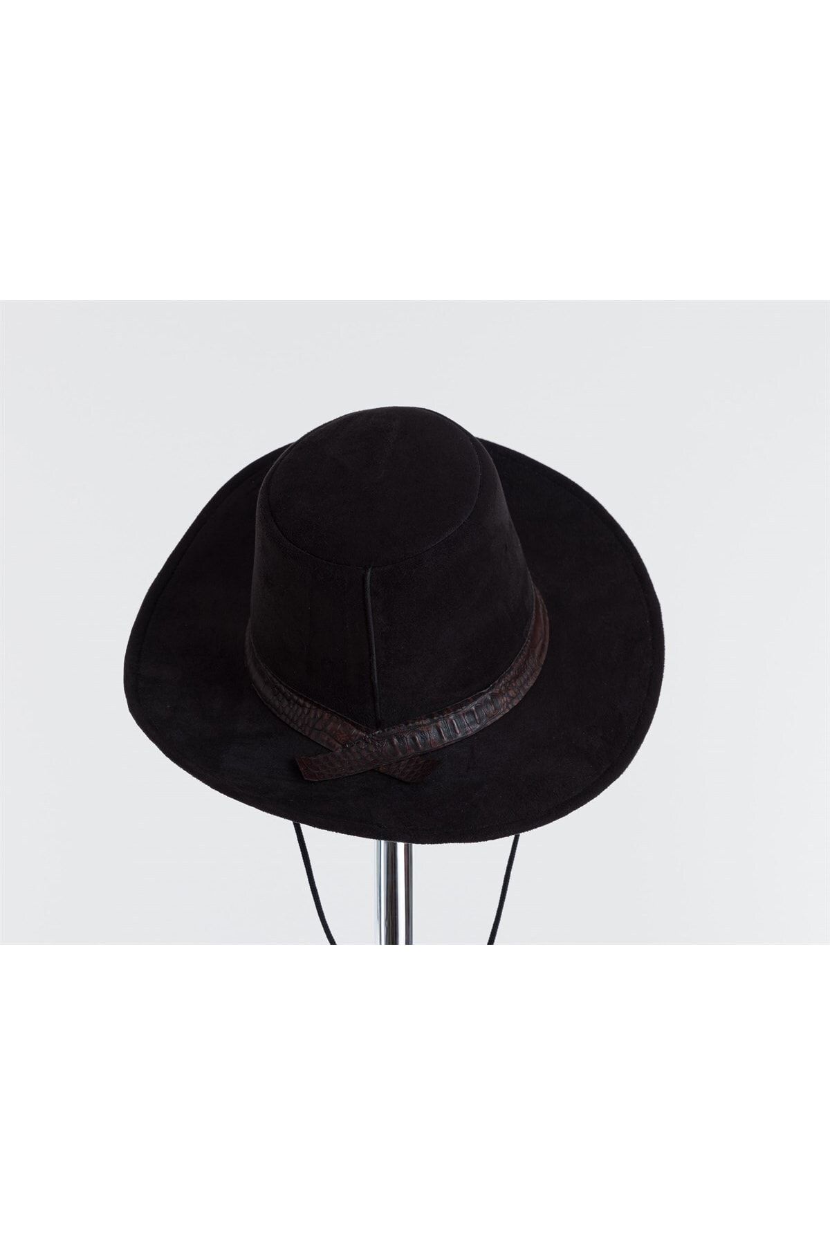 Tameris Kostüm Kovboy Şapkası Güderi Siyah