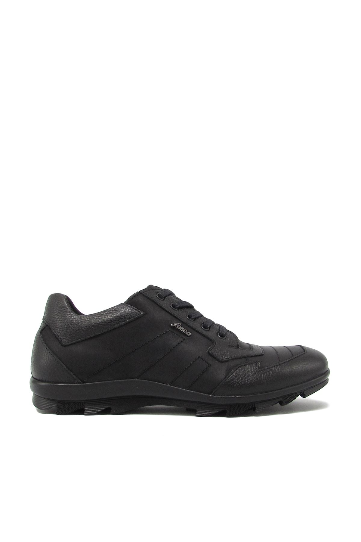 Fosco Fsc-7600 Siyah Nubuk Erkek Bağlı Spor Ayakkabı