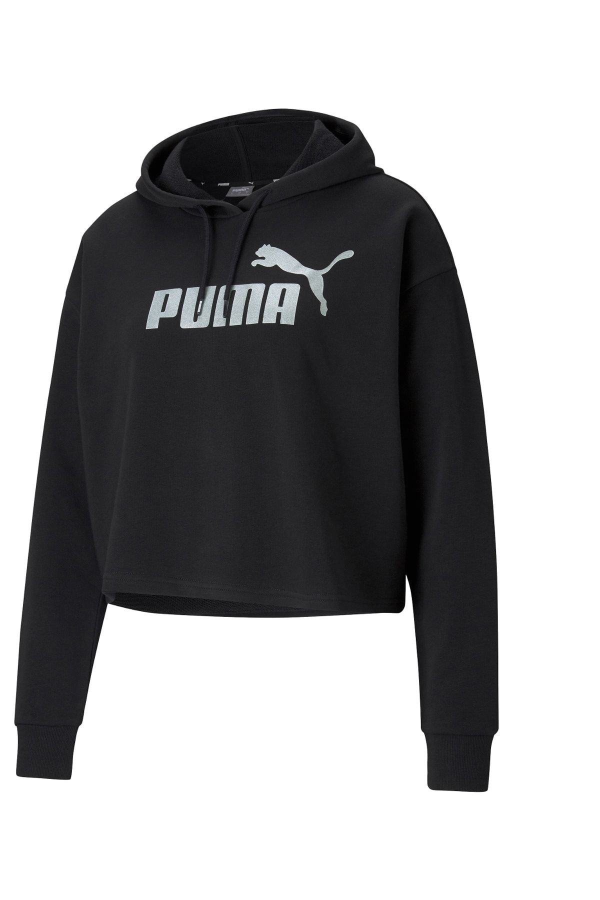 Puma Kadın Siyah Uzun Kollu  Sweatshirt