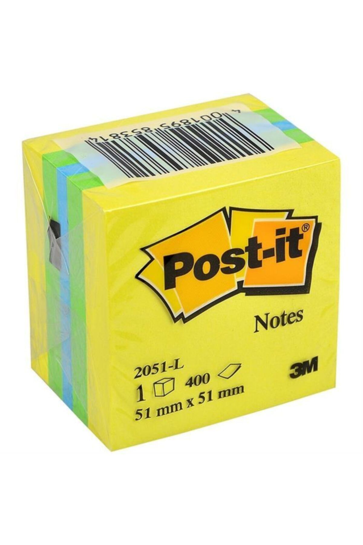Genel Markalar Yapışkanlı Not Kağıdı Mini Küp Sarı Tonlari 400 Yaprak 2051-l