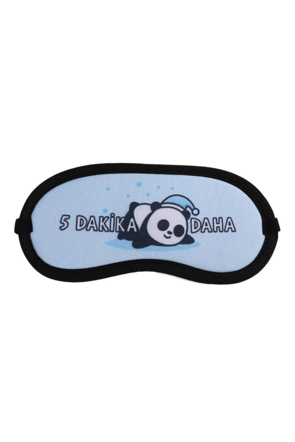 Çetin Panda Tasarımlı Uyku Bandı -göz Bandı