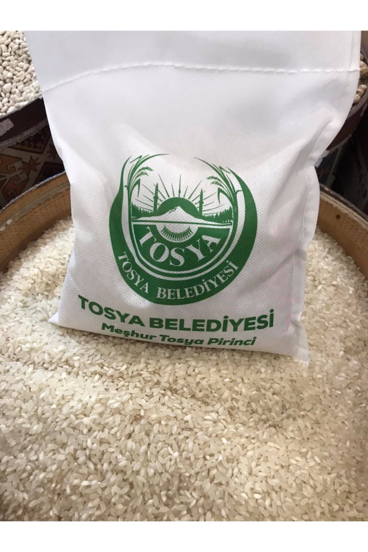 TOSYA PAZARCI GIDA Pazarcı Gıdadan Yöresel Organik Tosya Osmancık Pirinci 5 Kg