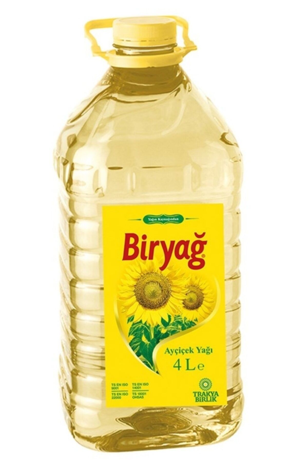 Biryağ Ayçiçek Yağı 4 Lt