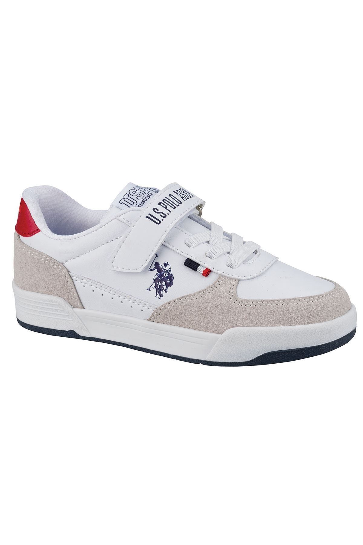U.S. Polo Assn. CLINE JR Beyaz Erkek Çocuk Sneaker Ayakkabı 100601459