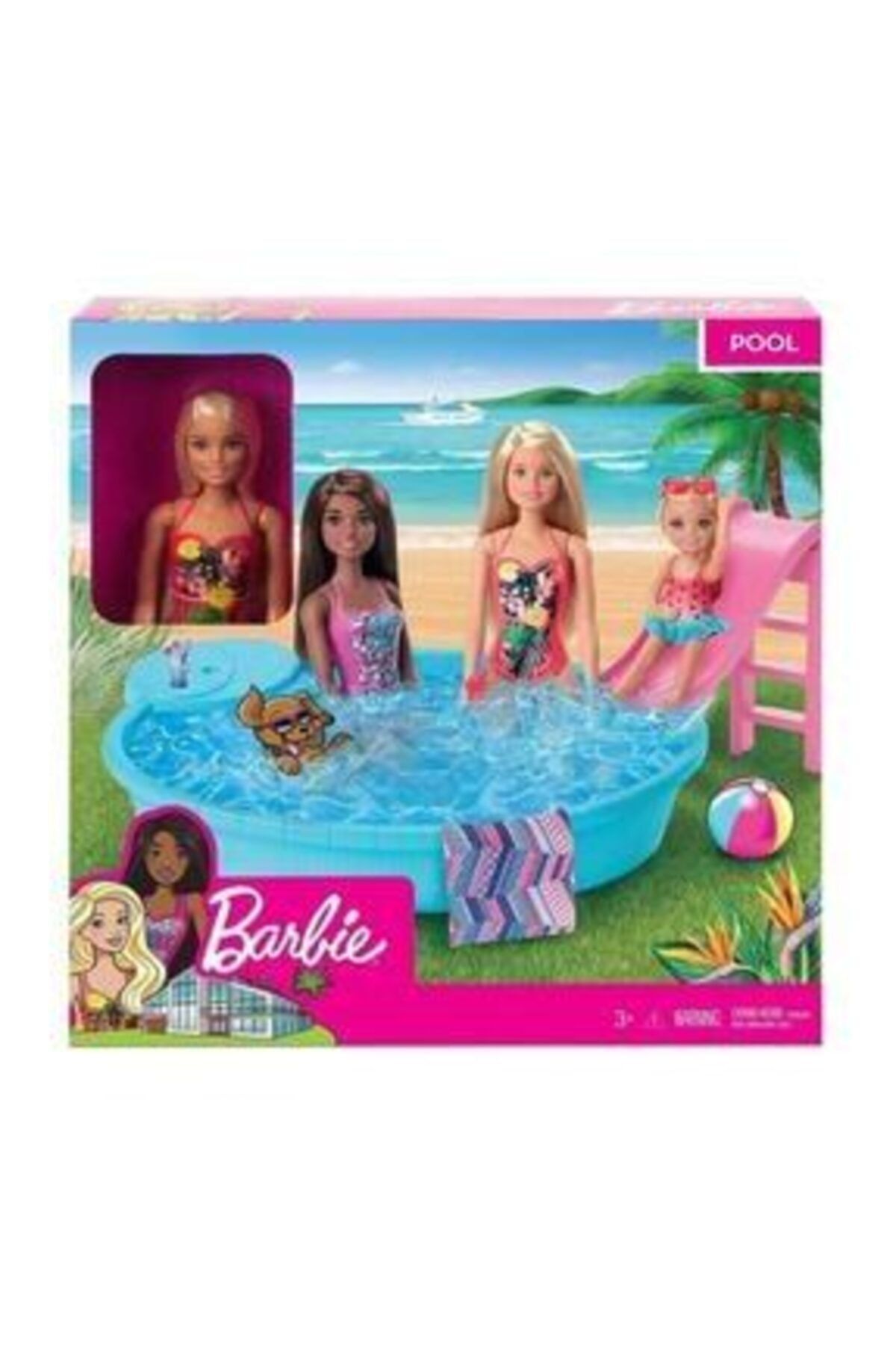 Mattel Barbie Eğlenceli Havuz