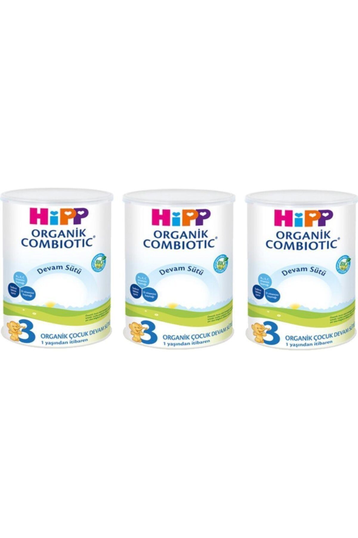 Hipp 3 Organik Combiotic Devam Sütü 350 Gr - 3'lü