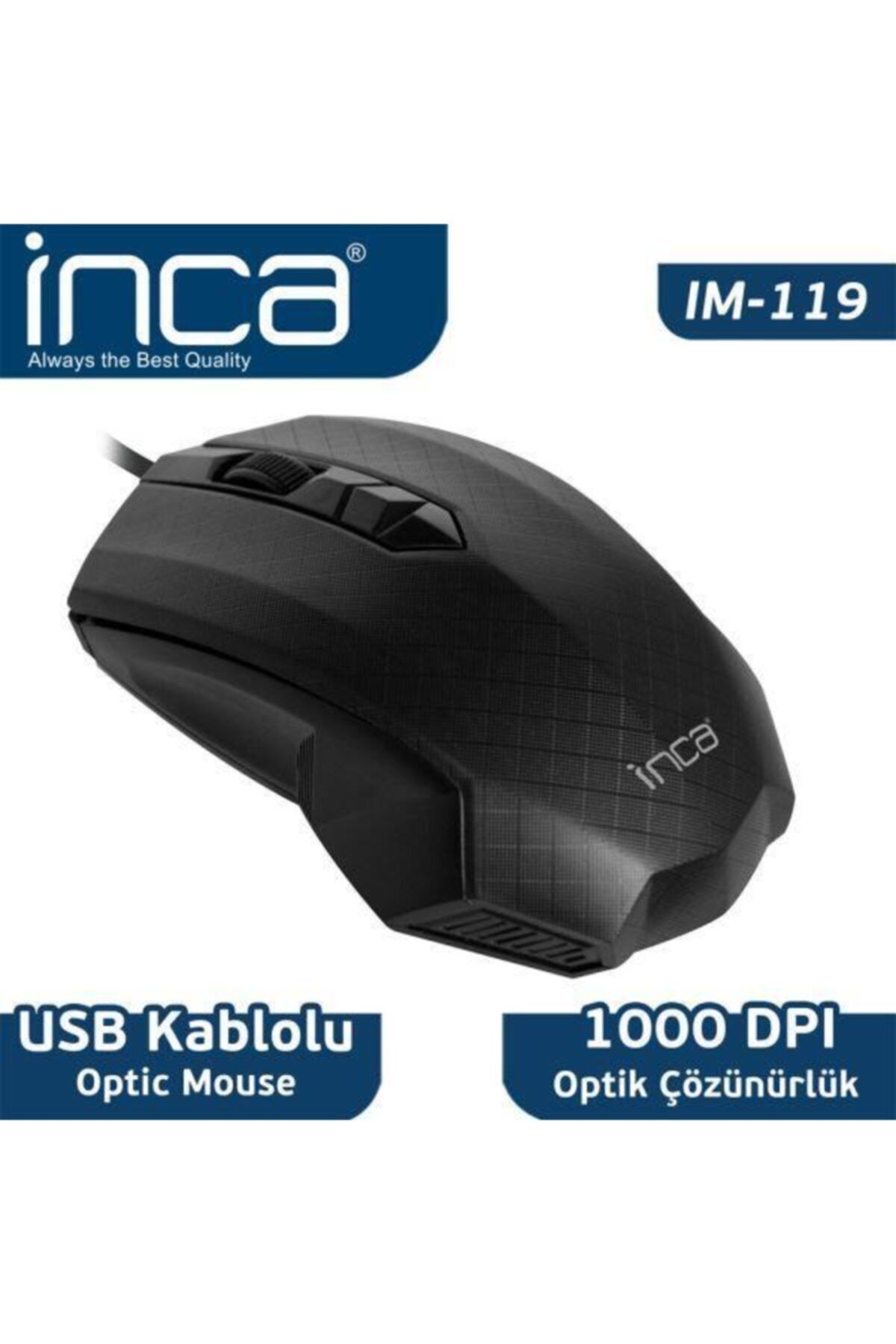 Inca Im-119 Usb Siyah Optik Mouse