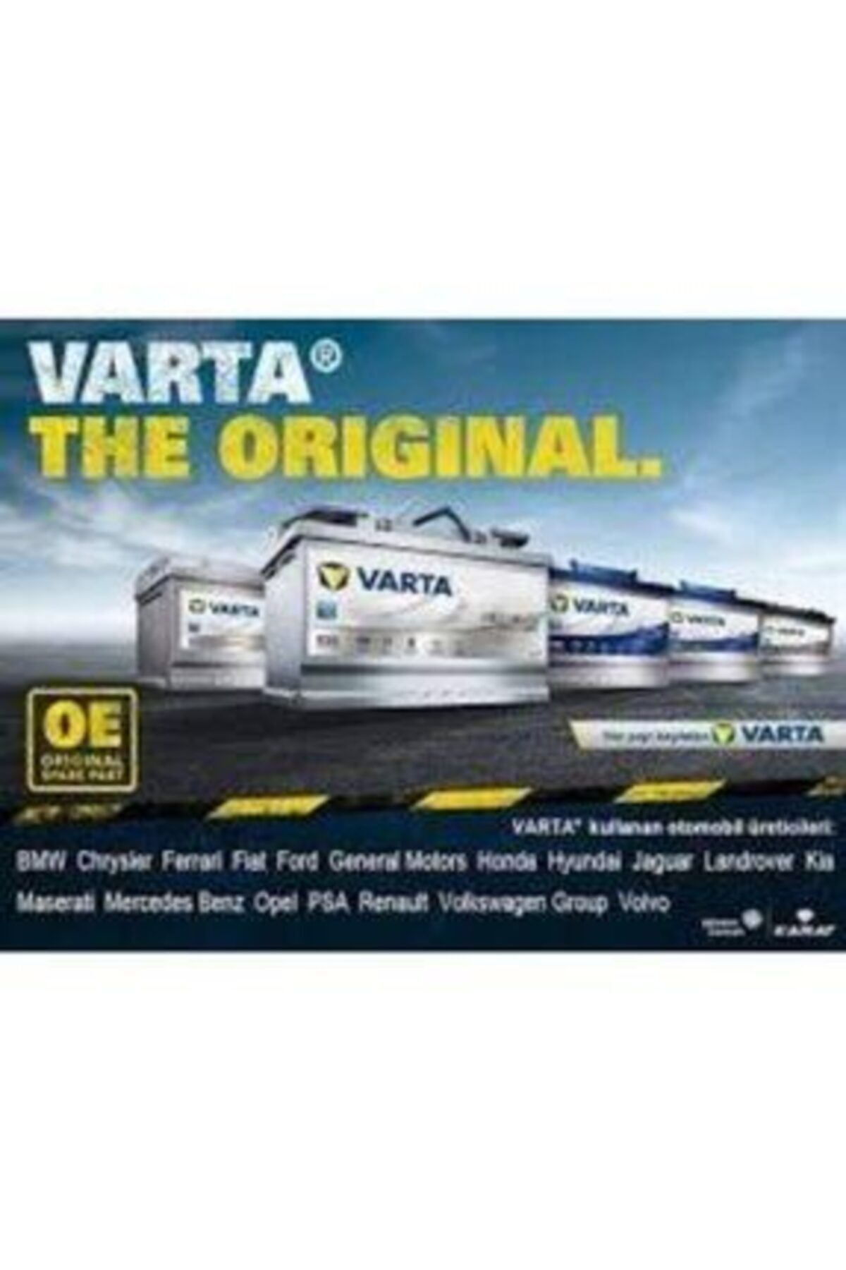 Varta 12v 75 Ah E46 Blue Dynamic Efb Start Stop Oto Akü