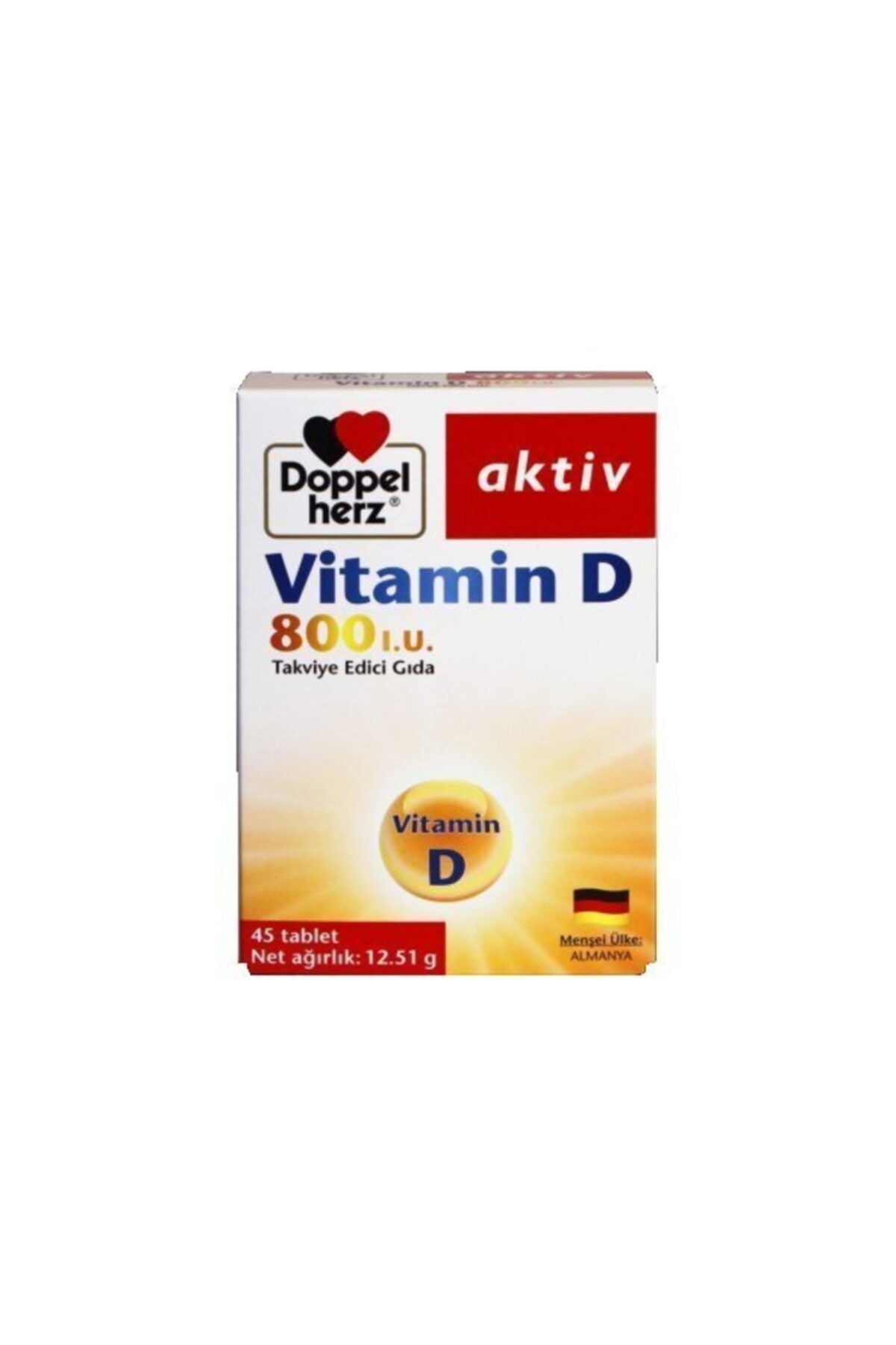 Doppelherz Vitamin D 800 Iu 45 Tablet