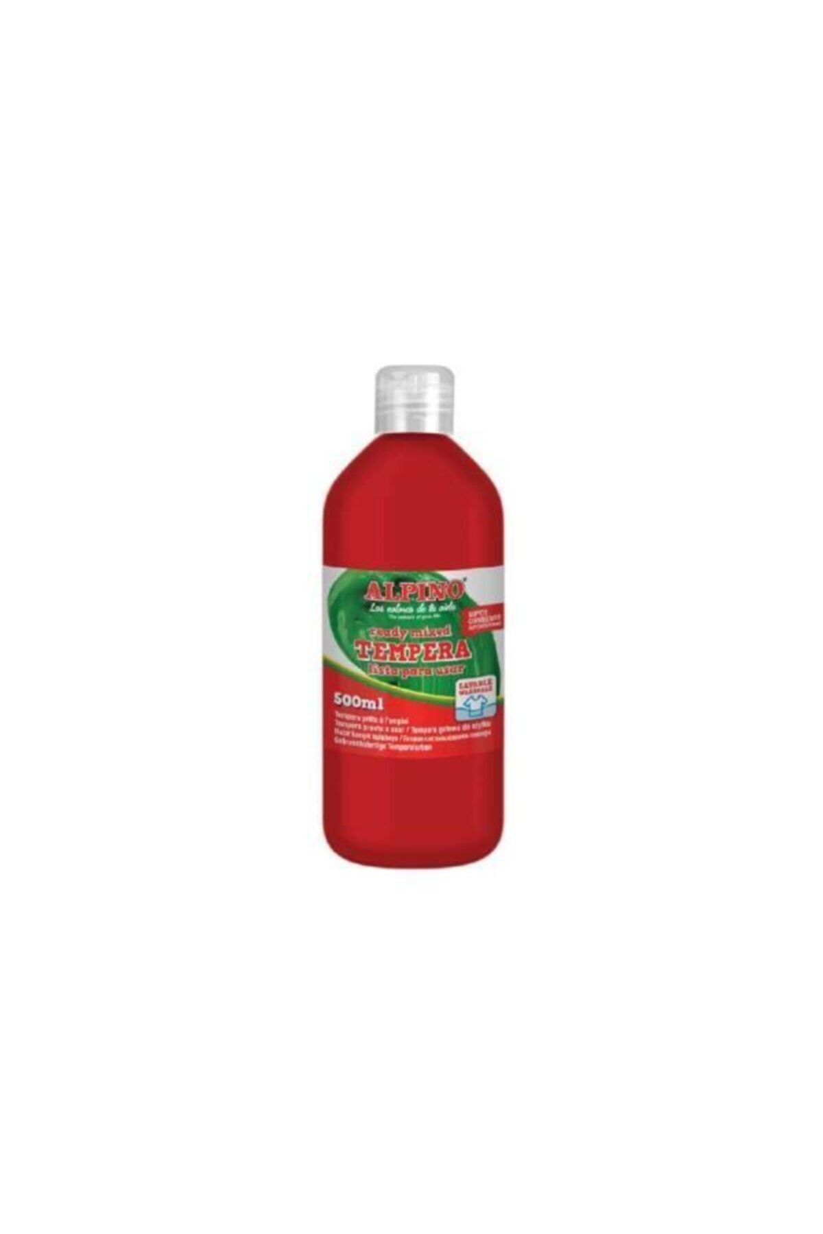 Alpino Kırmızı Tempera Suluboya 500 ml Dm-000174