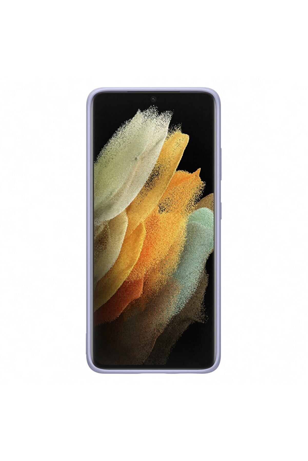 Samsung Galaxy S21 Ultra Silikon Kılıf - Mor
