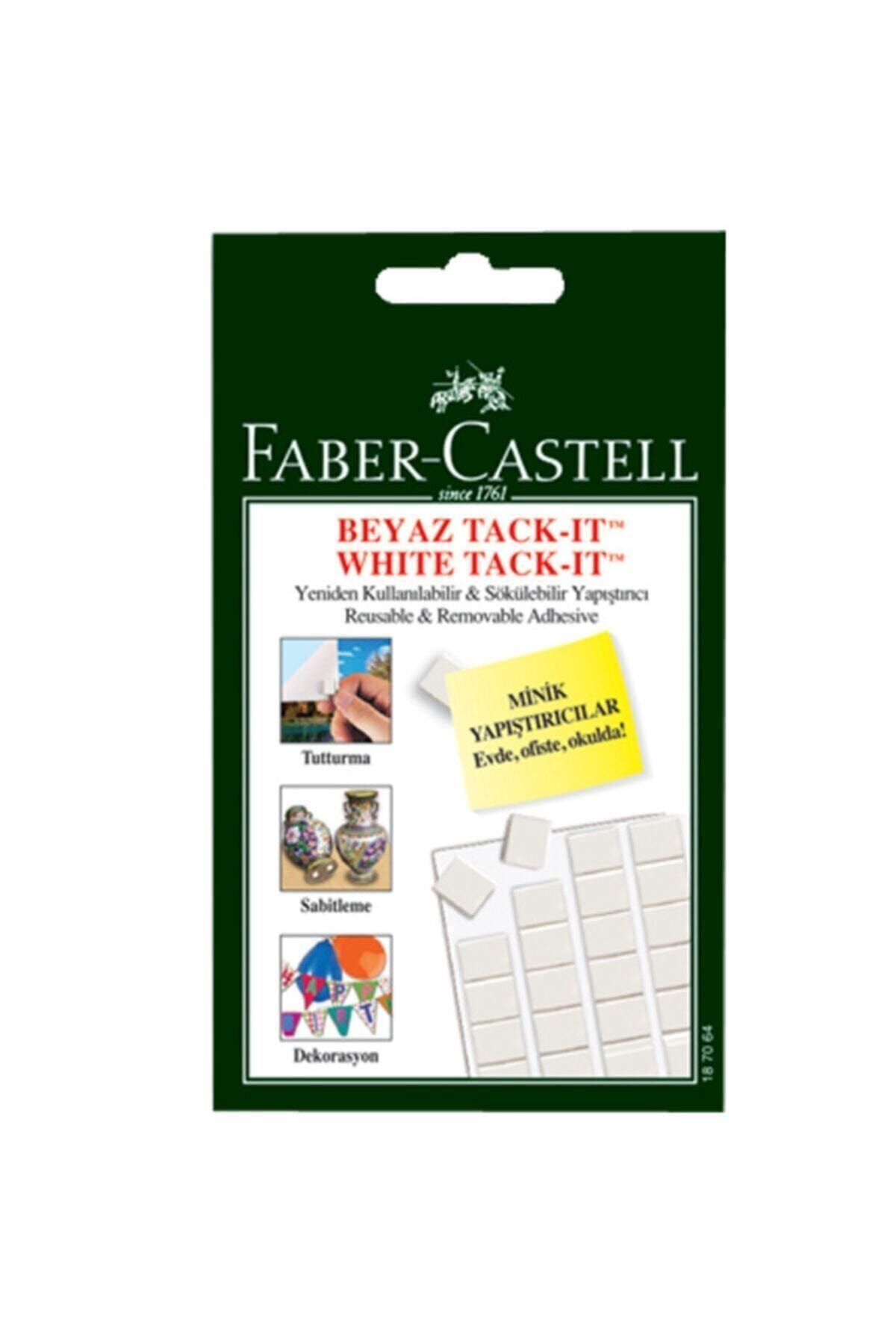 Faber Castell Faber-castell Tack-ıt Hamur Yapıştırıcı 50 Gr Beyaz 5130187064