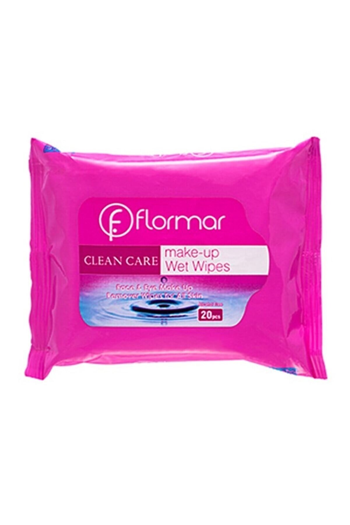 Flormar Makyaj Temizleme Mendili - Clean Care Make-up Wet Wipes 20 Adet 8690604103171