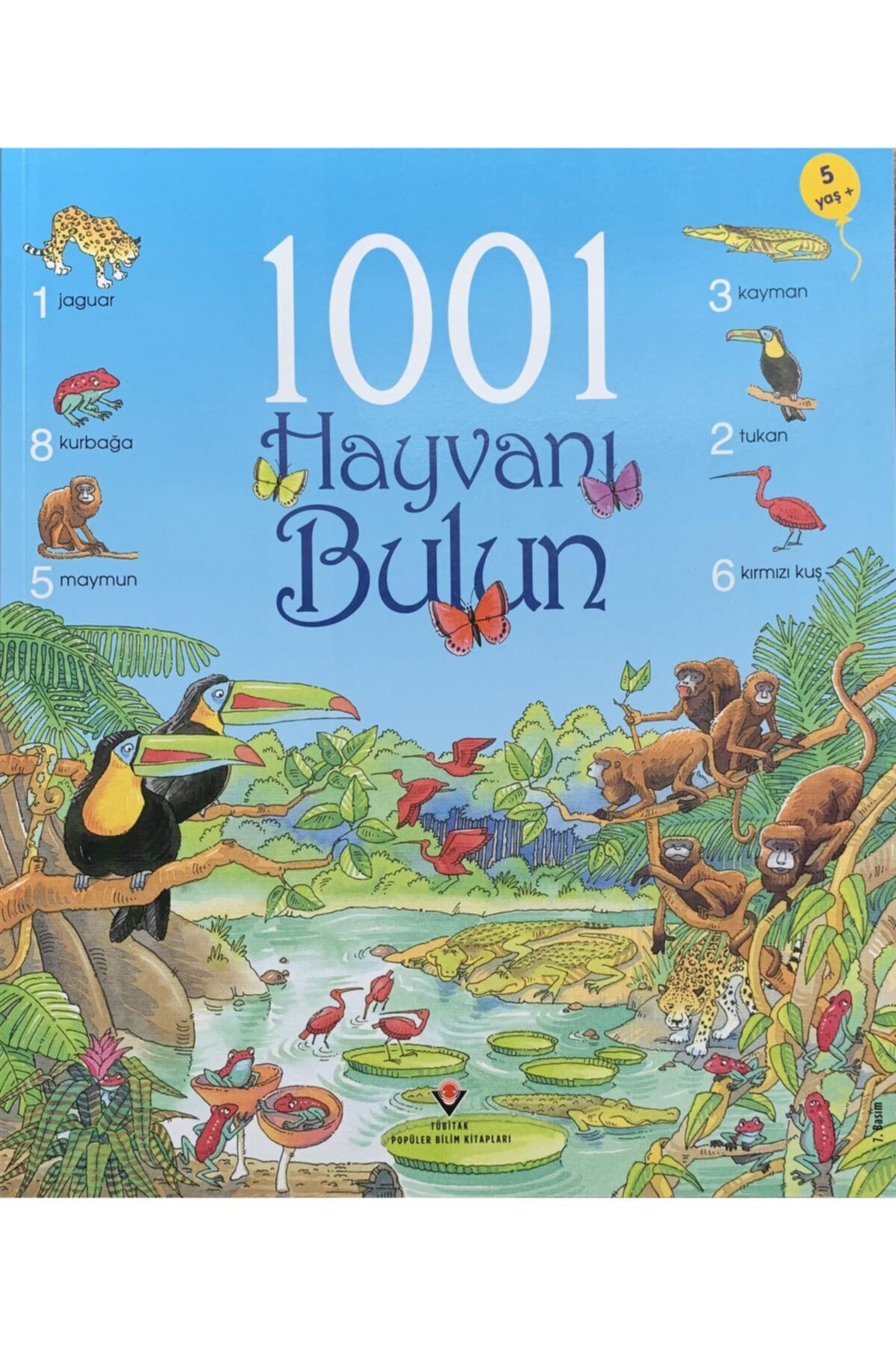 Tübitak Yayınları 1001 Hayvanı Bulun