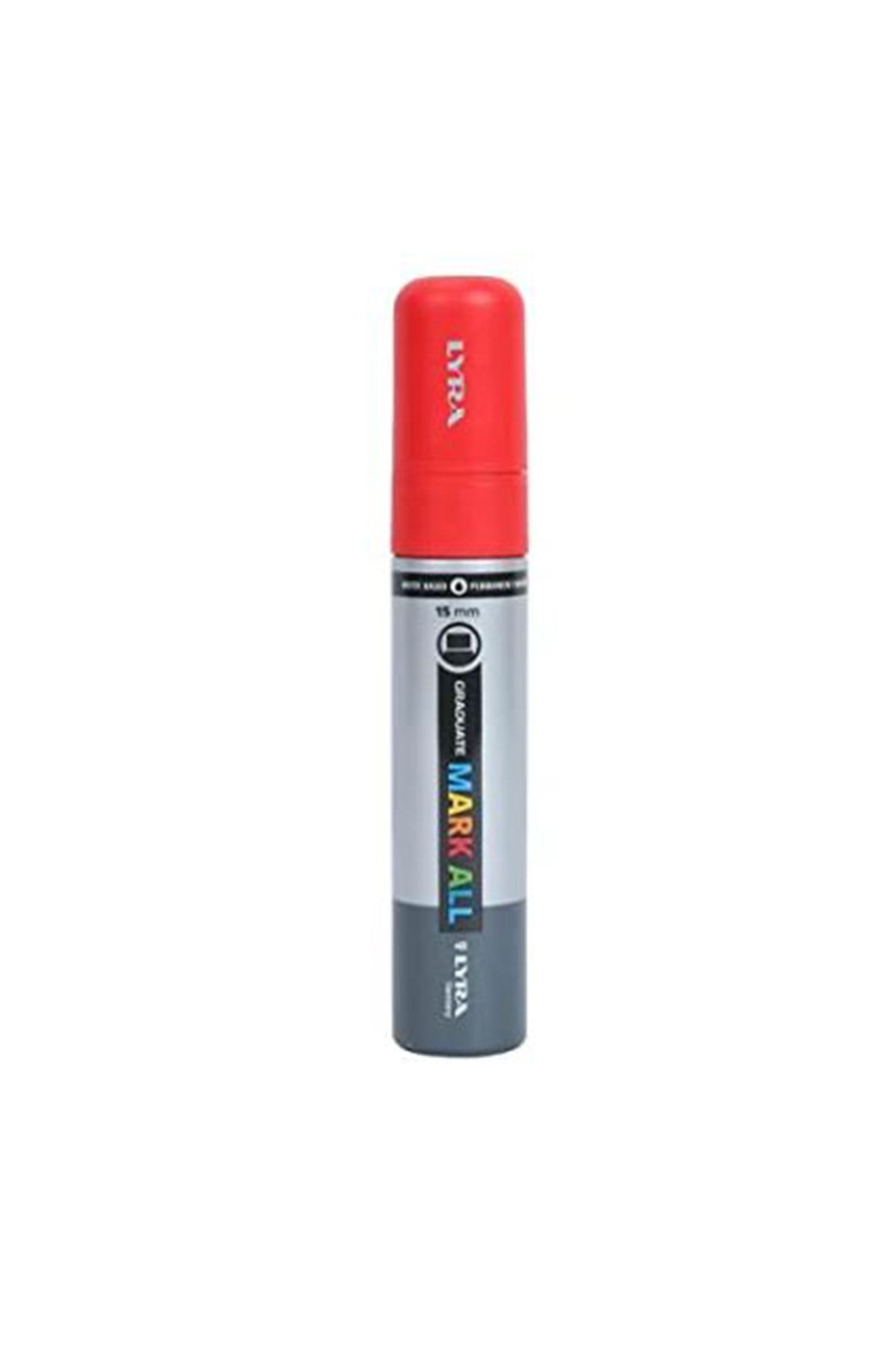 Lyra Mark All 15mm Su Bazlı Akrilik Marker Red