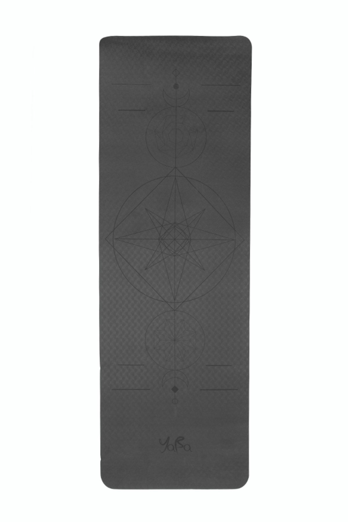 YABA Tpe Yoga Matı 6mm Pilates Matı Yıldız 183*61*0.6cm