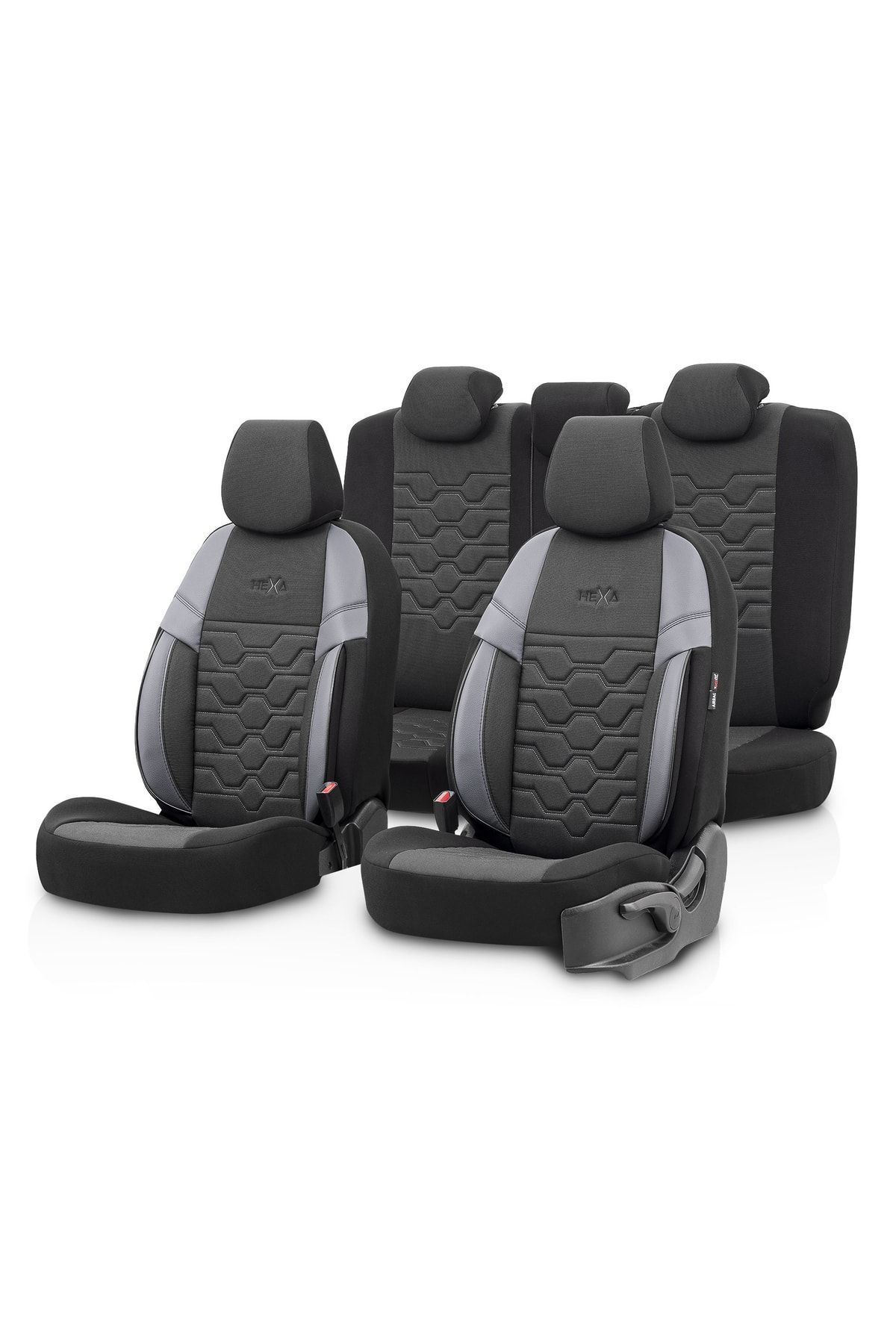 Otom Hexa Design Universal Seat Cover Smoked-black