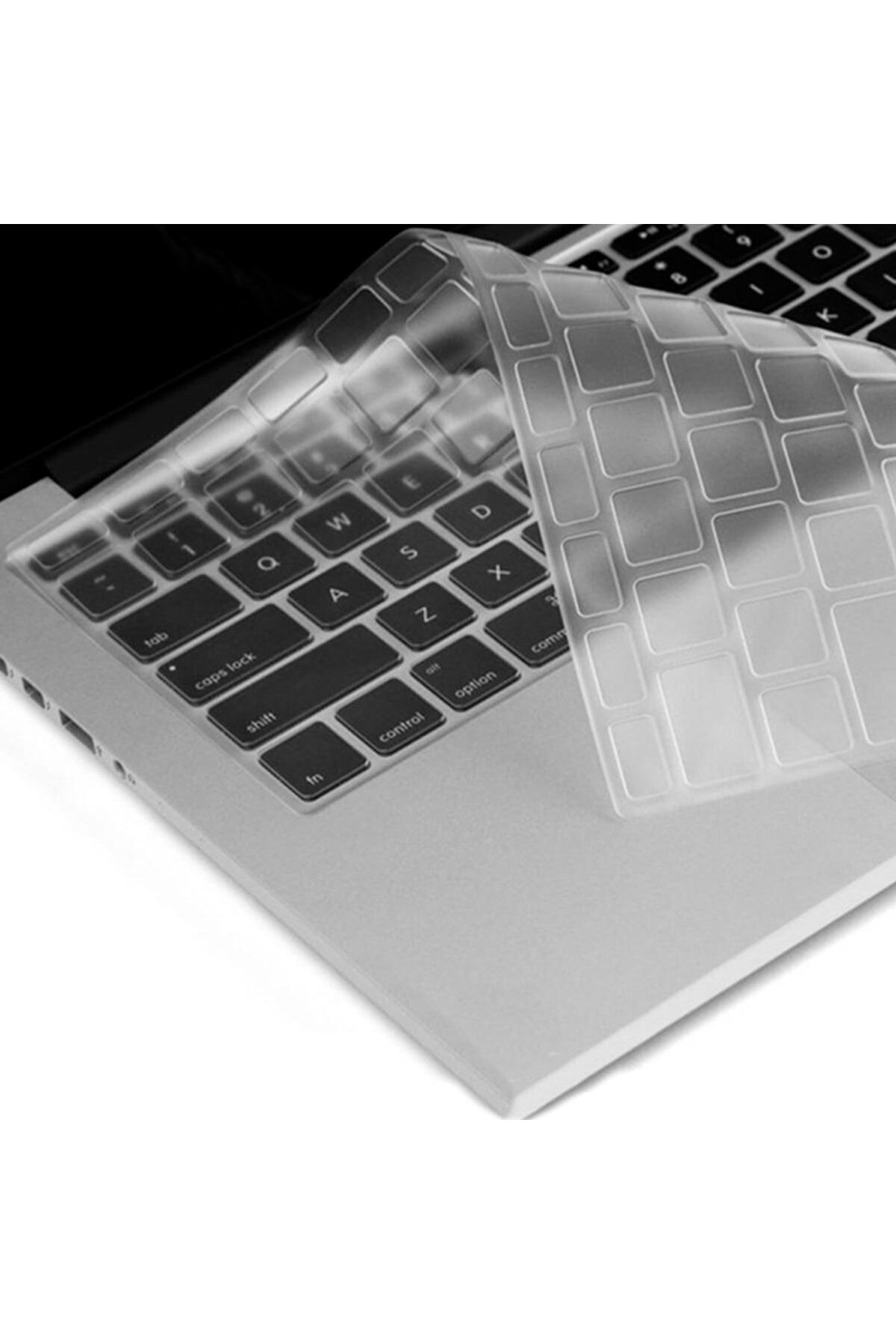Microcase Macbook Air 13.6 M2 A2681 Mlxw3tu/a Silikon Klavye Koruması Eu Türkçe Şeffaf - Al3193