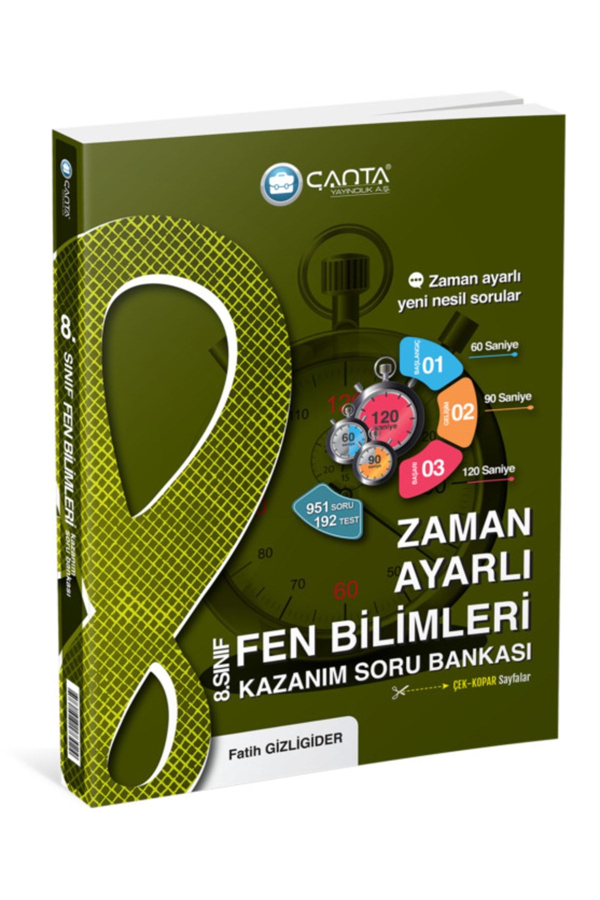 Çanta Yayınları Çanta Yayınları 8 Sınıf Fen Bilimleri Zaman Ayarlı Kazanım Soru Bankası