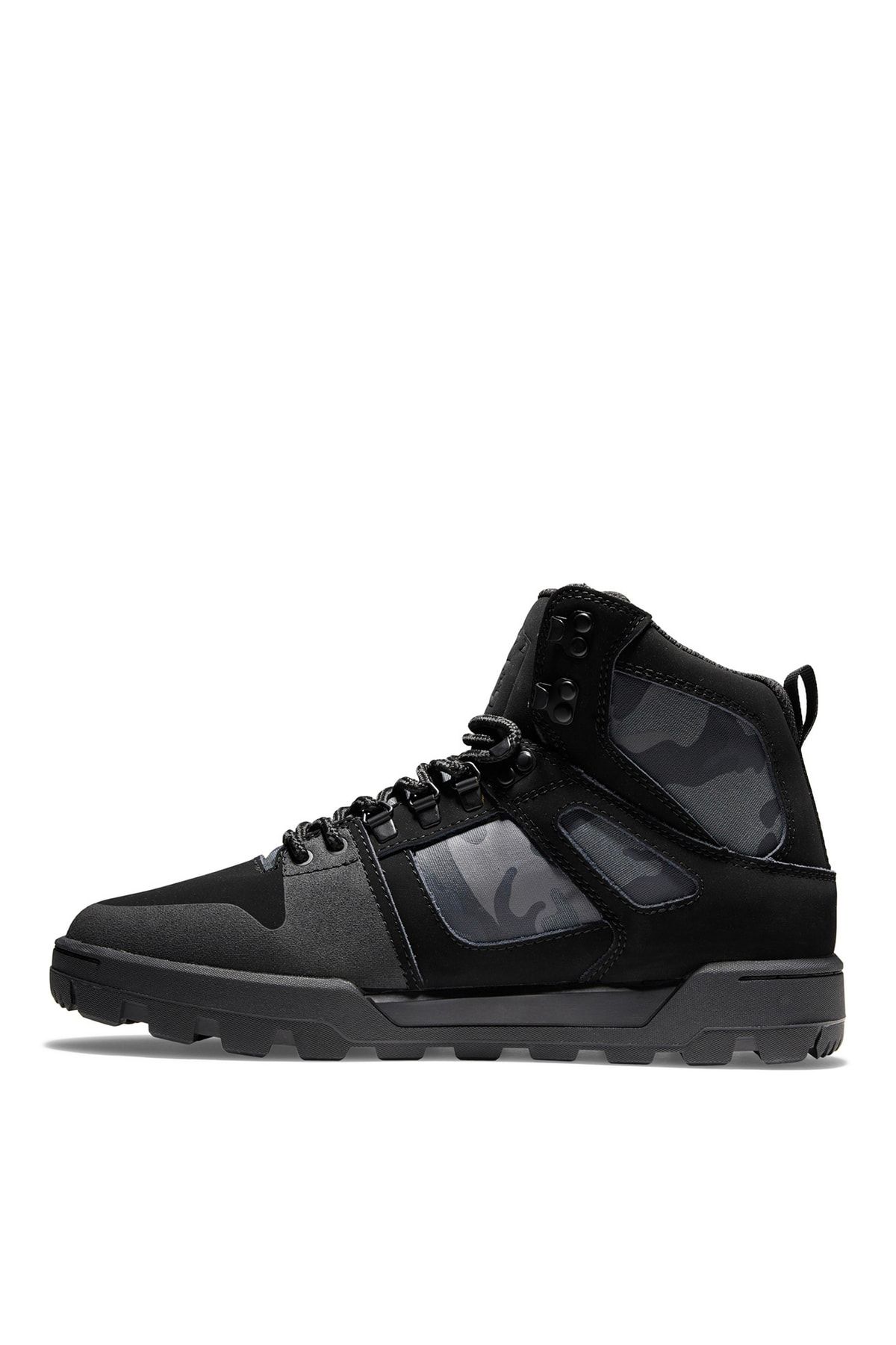 DC Shoes Siyah Erkek Lifestyle Ayakkabı Adyb100009 Pure Hıgh-top Wr Boot