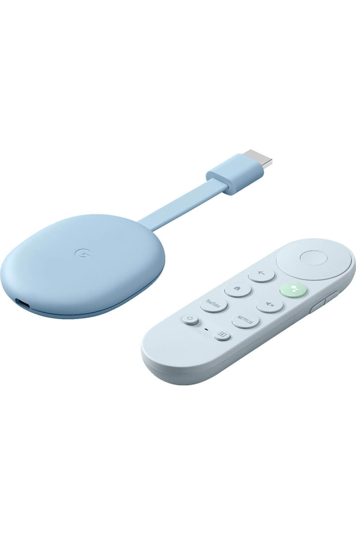 Google Chromecast Tv 4k Medya Oynatıcı 2022 Mavi