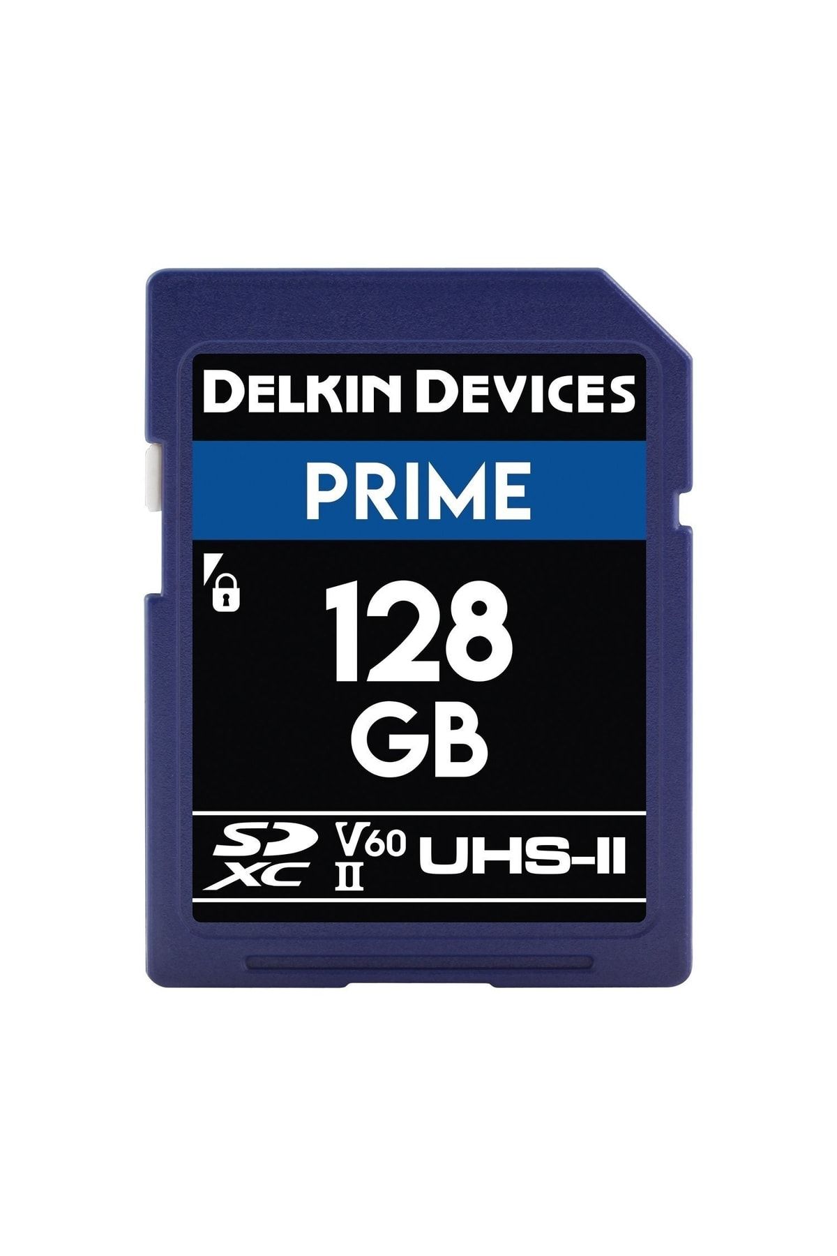 Delkin 128GB Prime UHS-II (V60) SDXC Hafiza Kartı