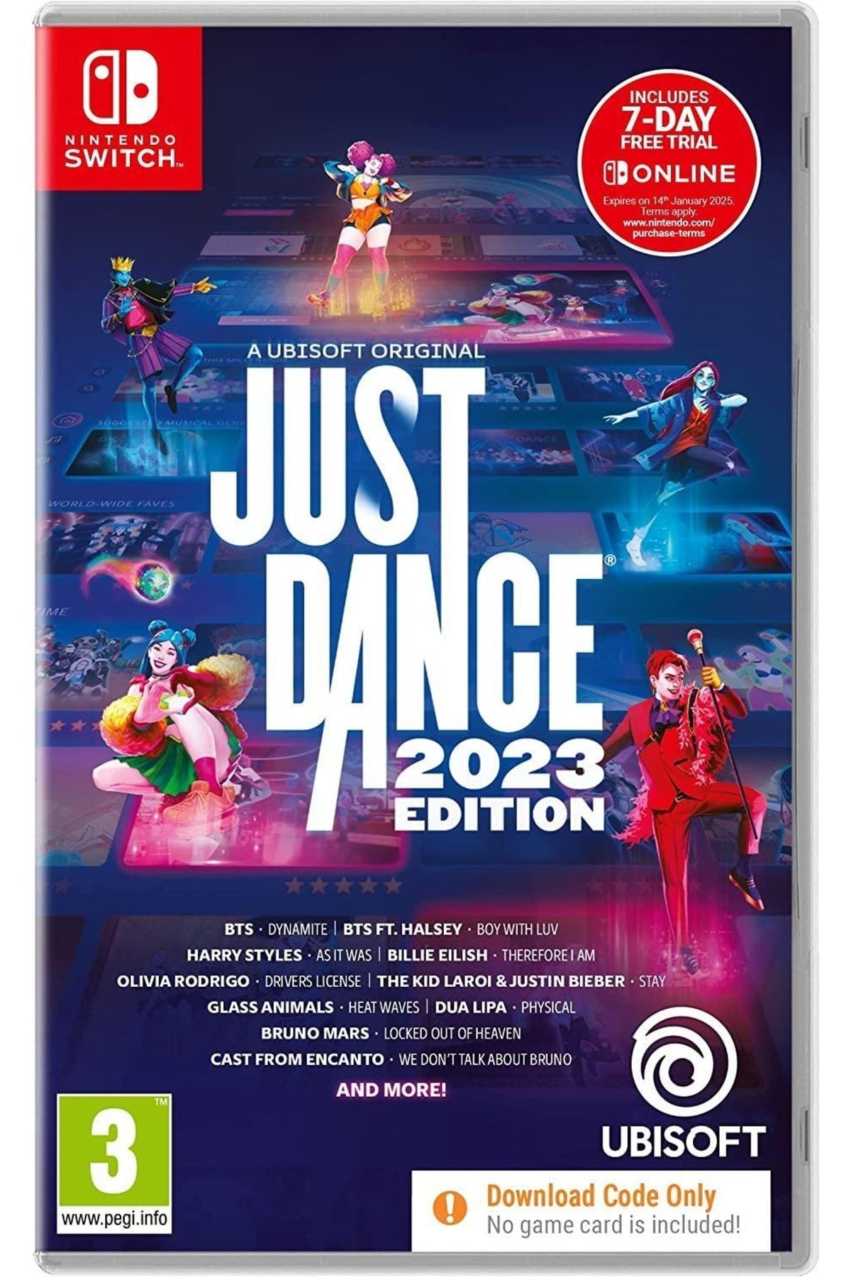 Ubisoft Just Dance 2023 Edition Nintendo Switch (kutu Içinde Kod)