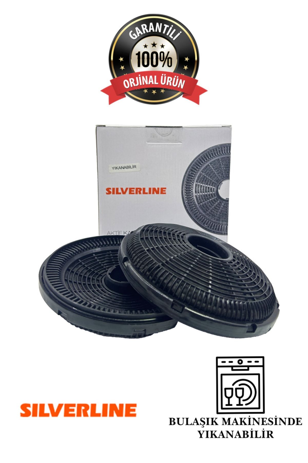 Silverline Esty Yıkanabilir Karbon Filtre ( Orijinal Ürün )