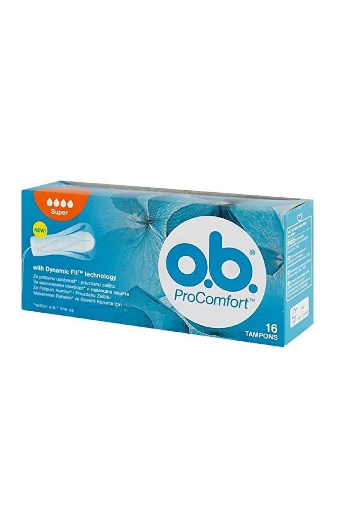 o.b. O.b Pro Comfort Super 16 Tampon 3574661627816