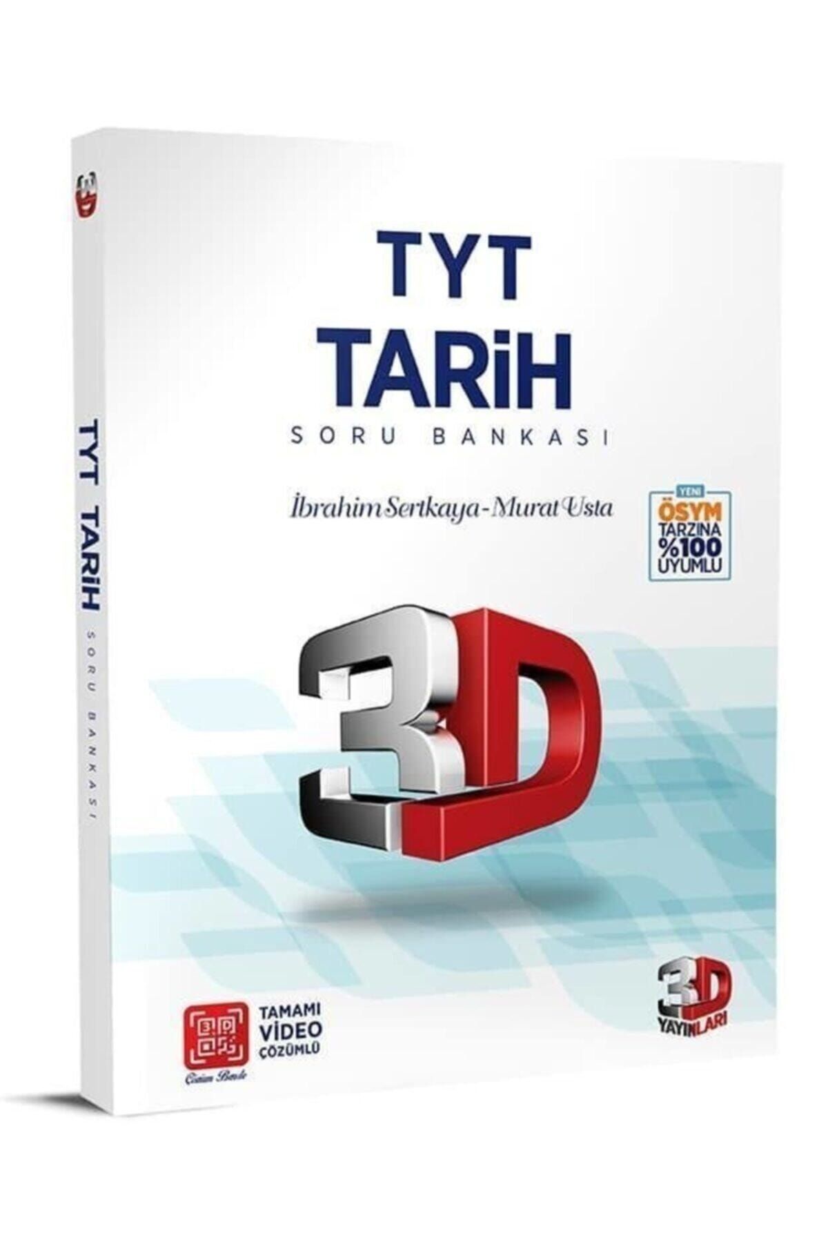 3D Yayınları Tyt Tarih Soru Bankası 9786051943107ykm1