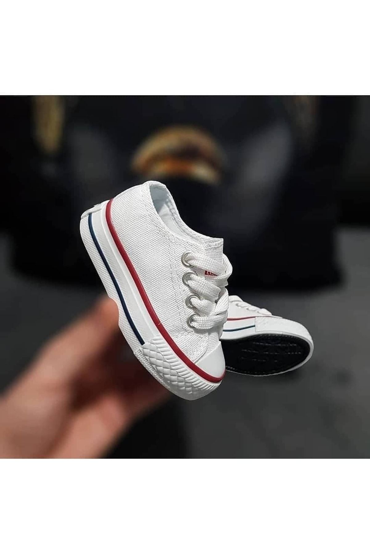 Convers Unisex Beyaz Spor Sneaker Ayakkabı
