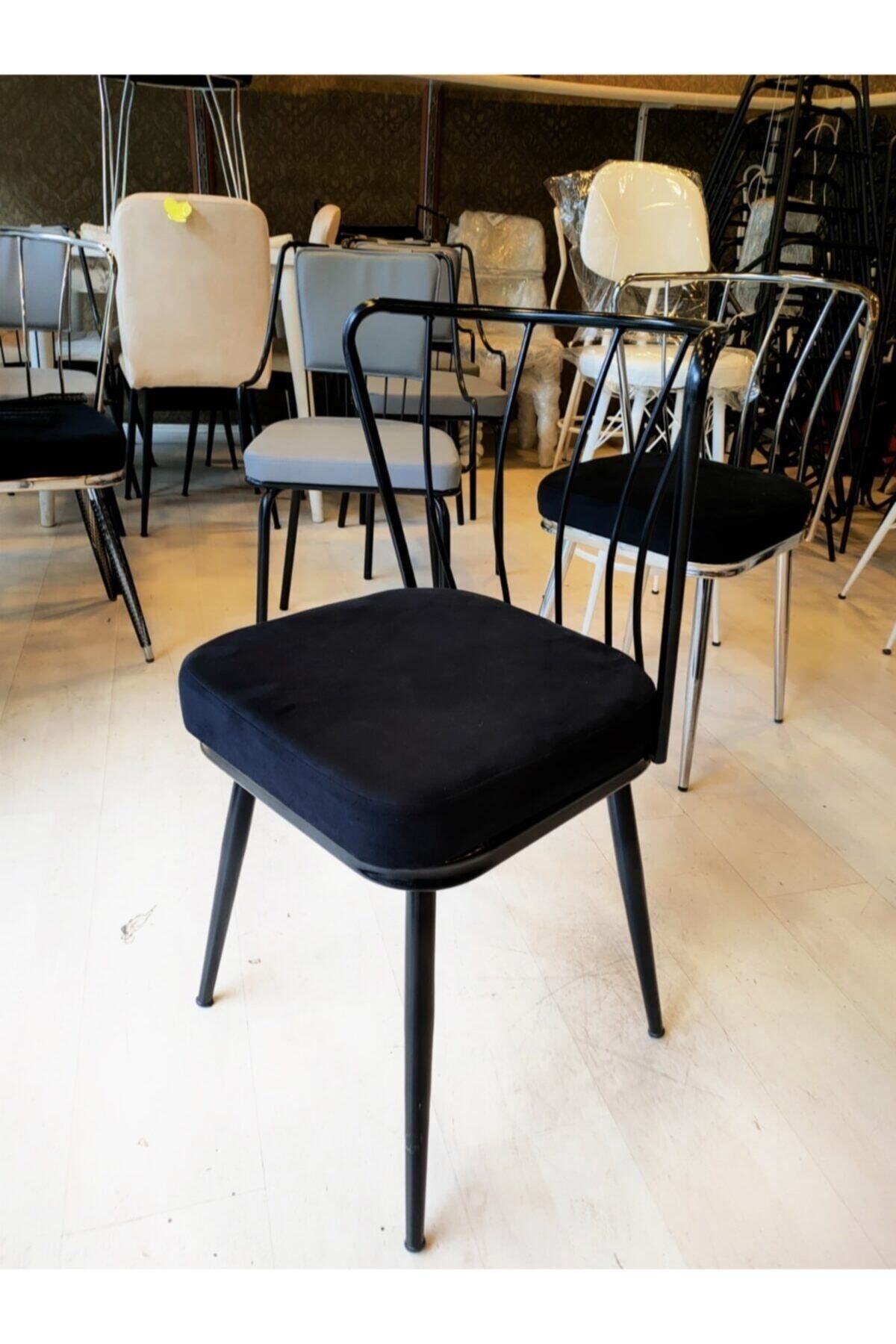 Sandalye Shop ( Yeni ) Ay Sandalye Siyah 45 Cm