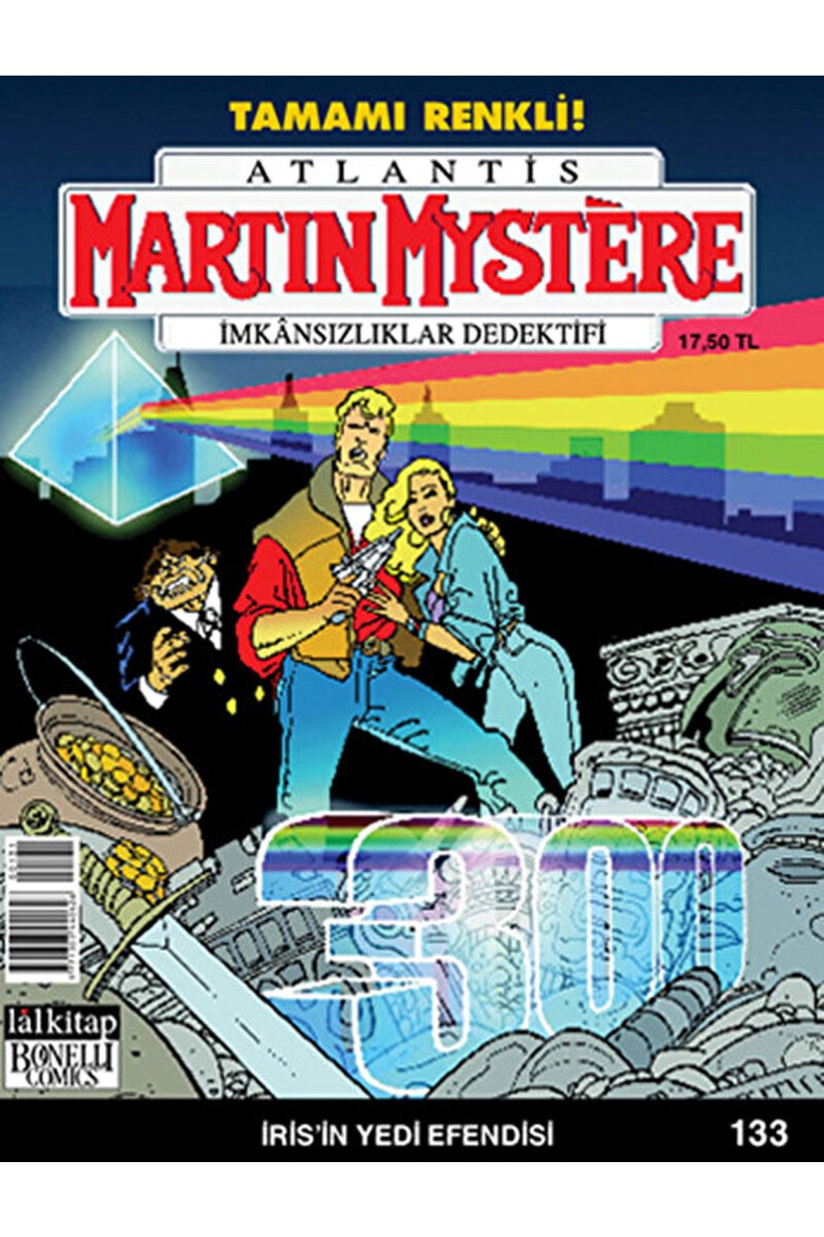 Lal Kitap Martin Mystere Imkansızlıklar Dedektifi Sayı: 133 Iris’in Yedi Efendisi / / 9771303440640
