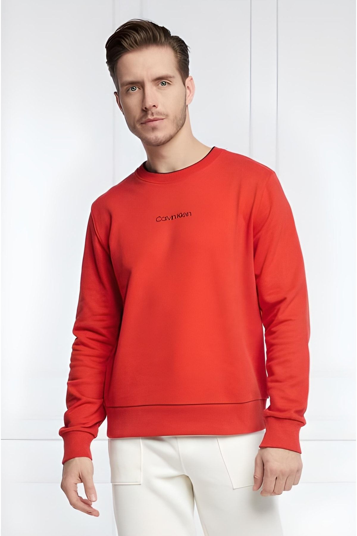 Calvin Klein Calvın Kleınck Center Logo Sweatshirt
