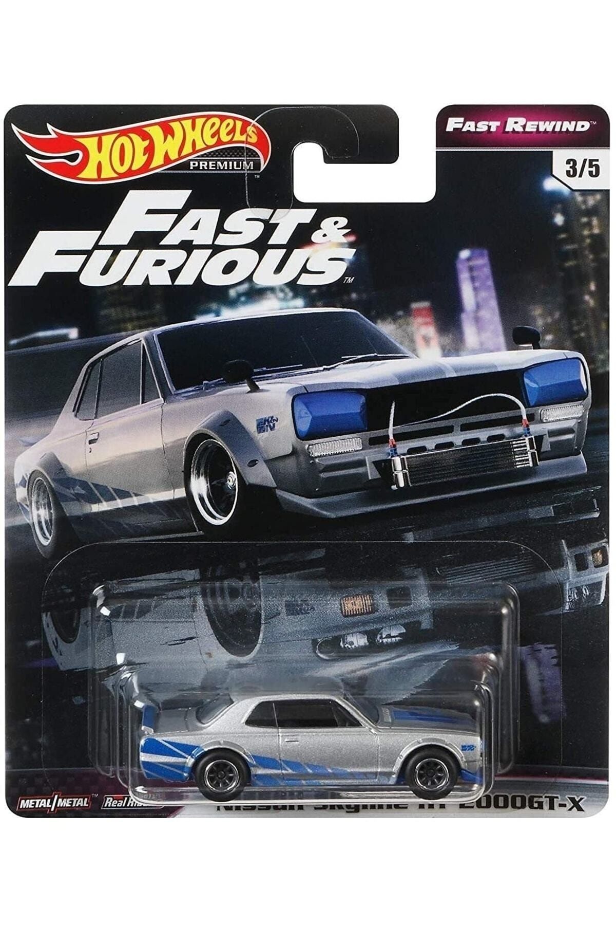 HOT WHEELS Premium  Nissan Skyline Ht 2000 Gt-x- Fast & Furious