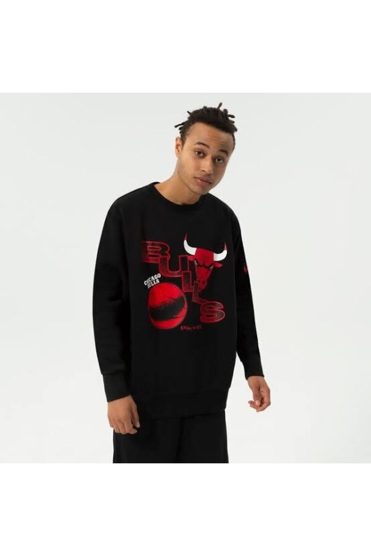 Nike Chicago Bulls Courtside Nba Fleece Erkek Sweatshirt'ü