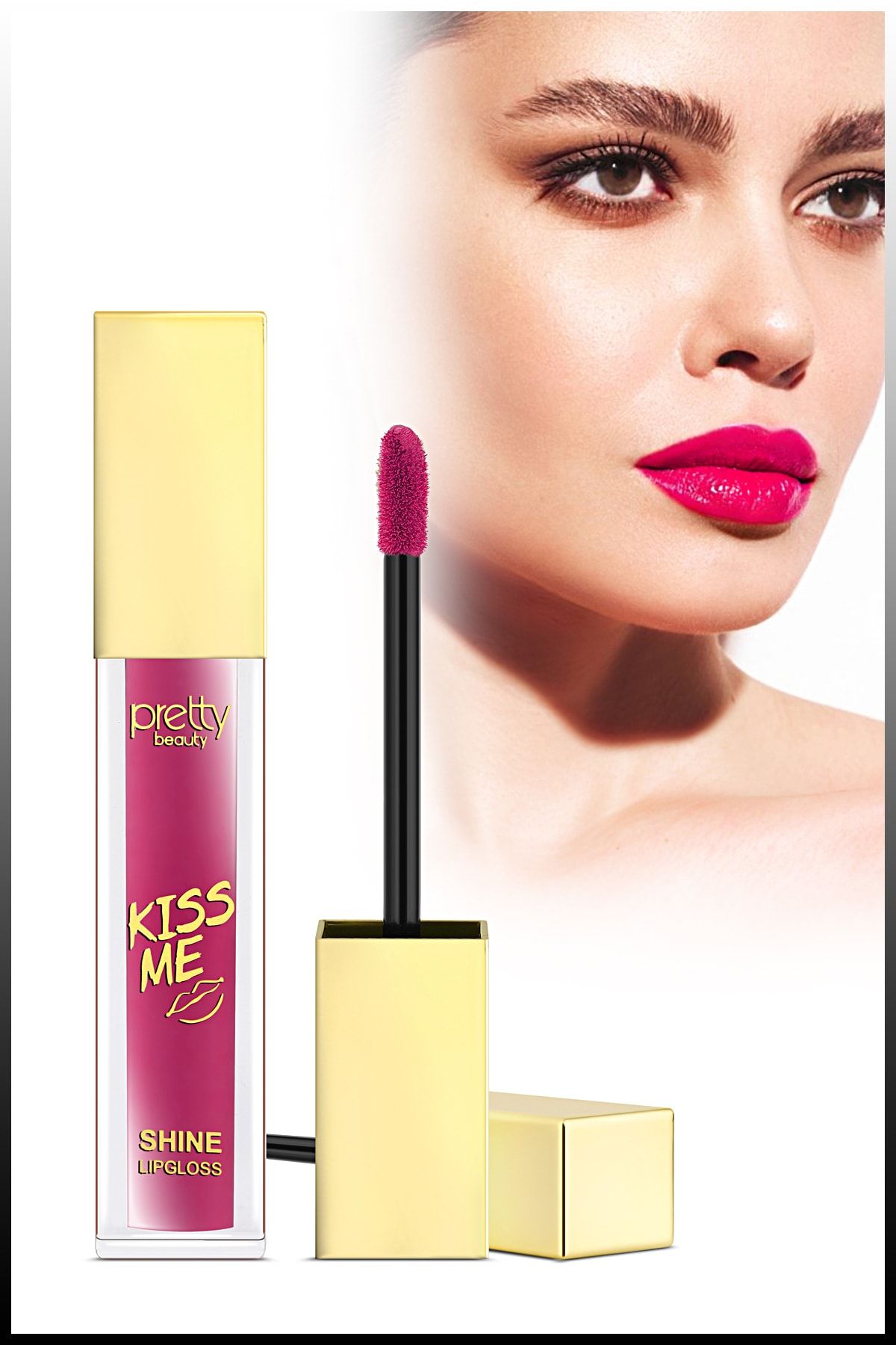 Pretty Beauty Kiss Mee Shıne Lipgloss 24 Saat Kalıcı Ruj Pb-170a