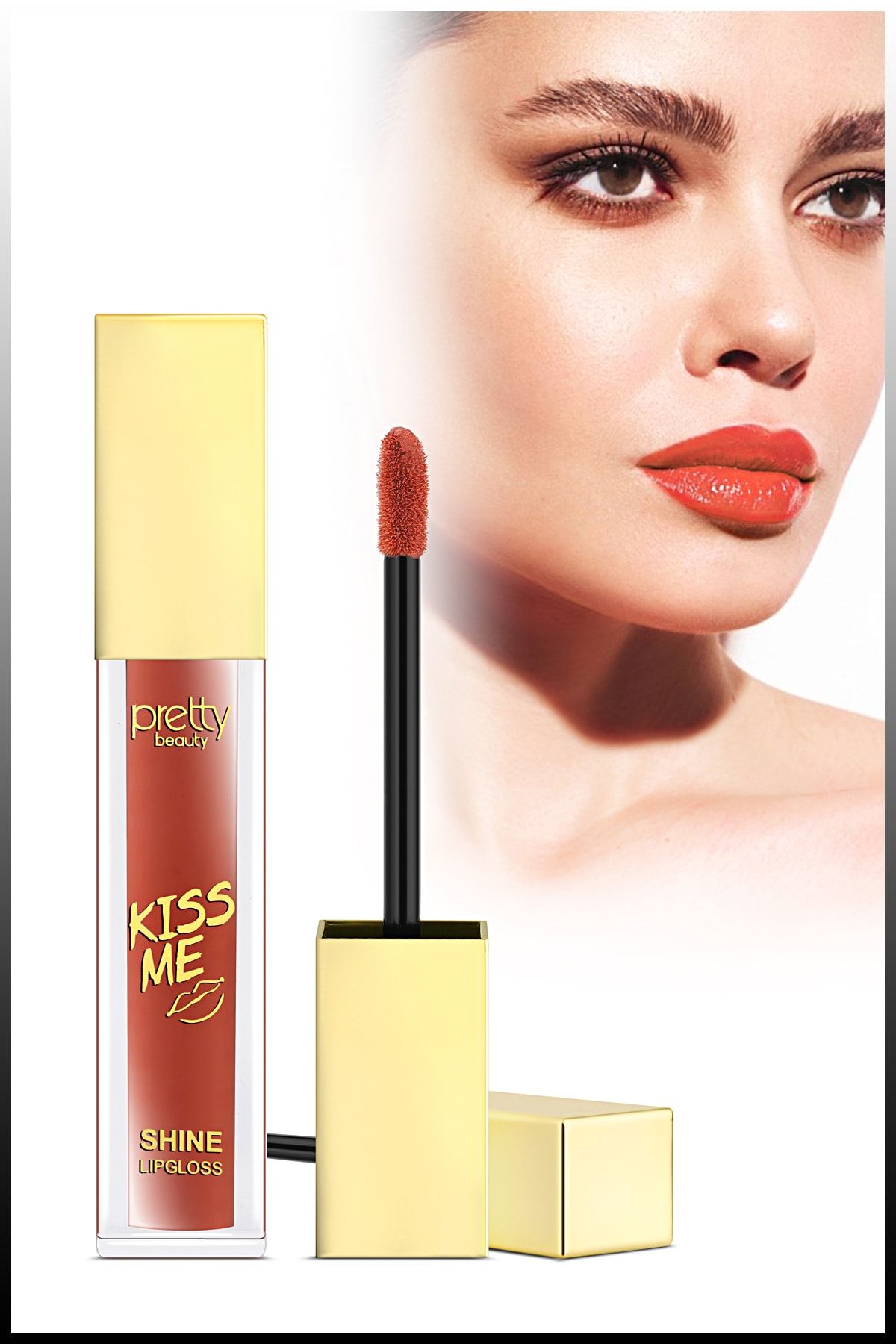 Pretty Beauty Kiss Mee Shıne Lipgloss 24 Saat Kalıcı Ruj Pb-170a