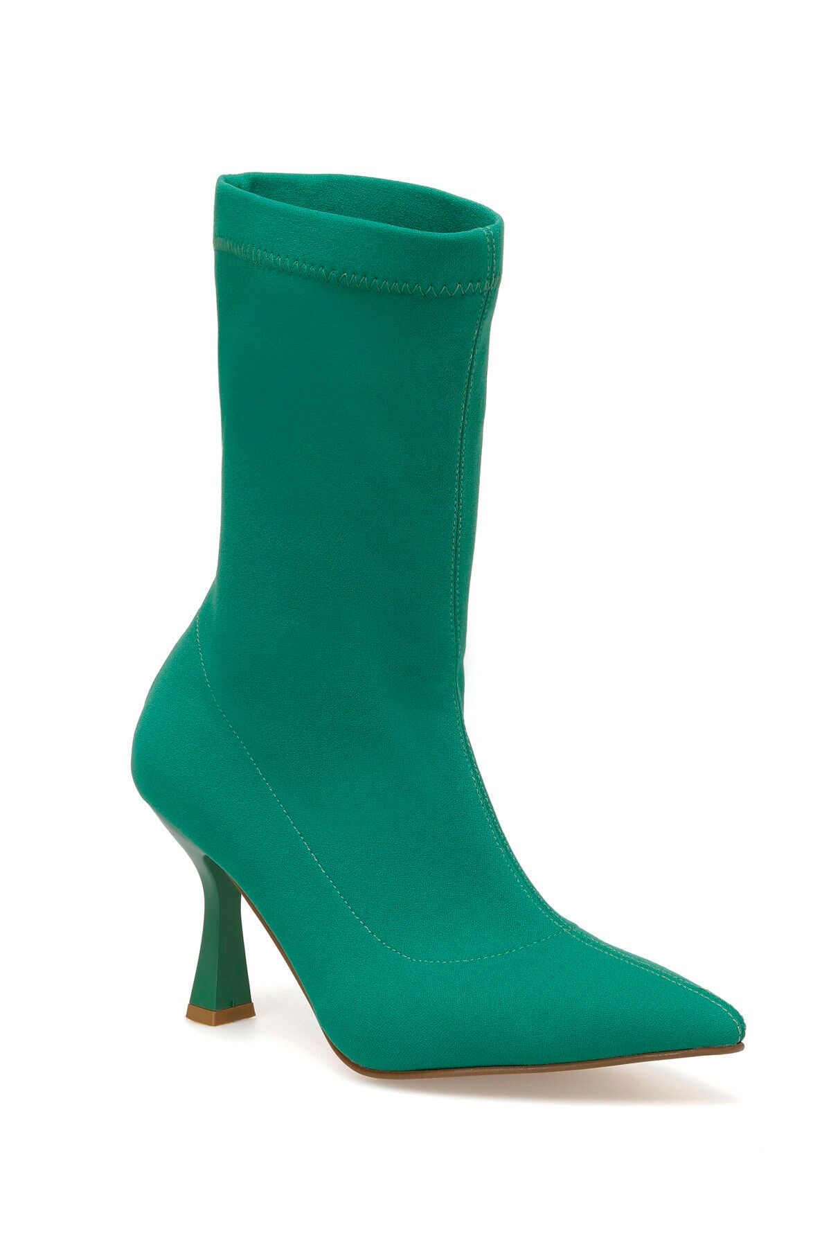 Butigo Fery 2pr Yeşil Kadın Topuklu Çizme