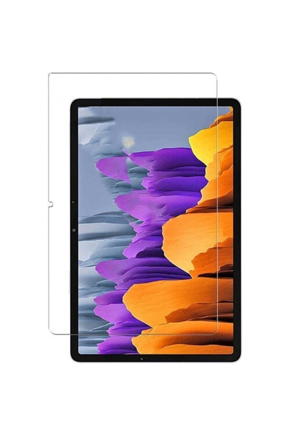 TEKNETSTORE Samsung P610/p620 Tab S6 Lite 10.4" Nano Kırılmaz Ekran Koruyucu Şeffaf Nano Cam Koruyucu Tam Uyumlu