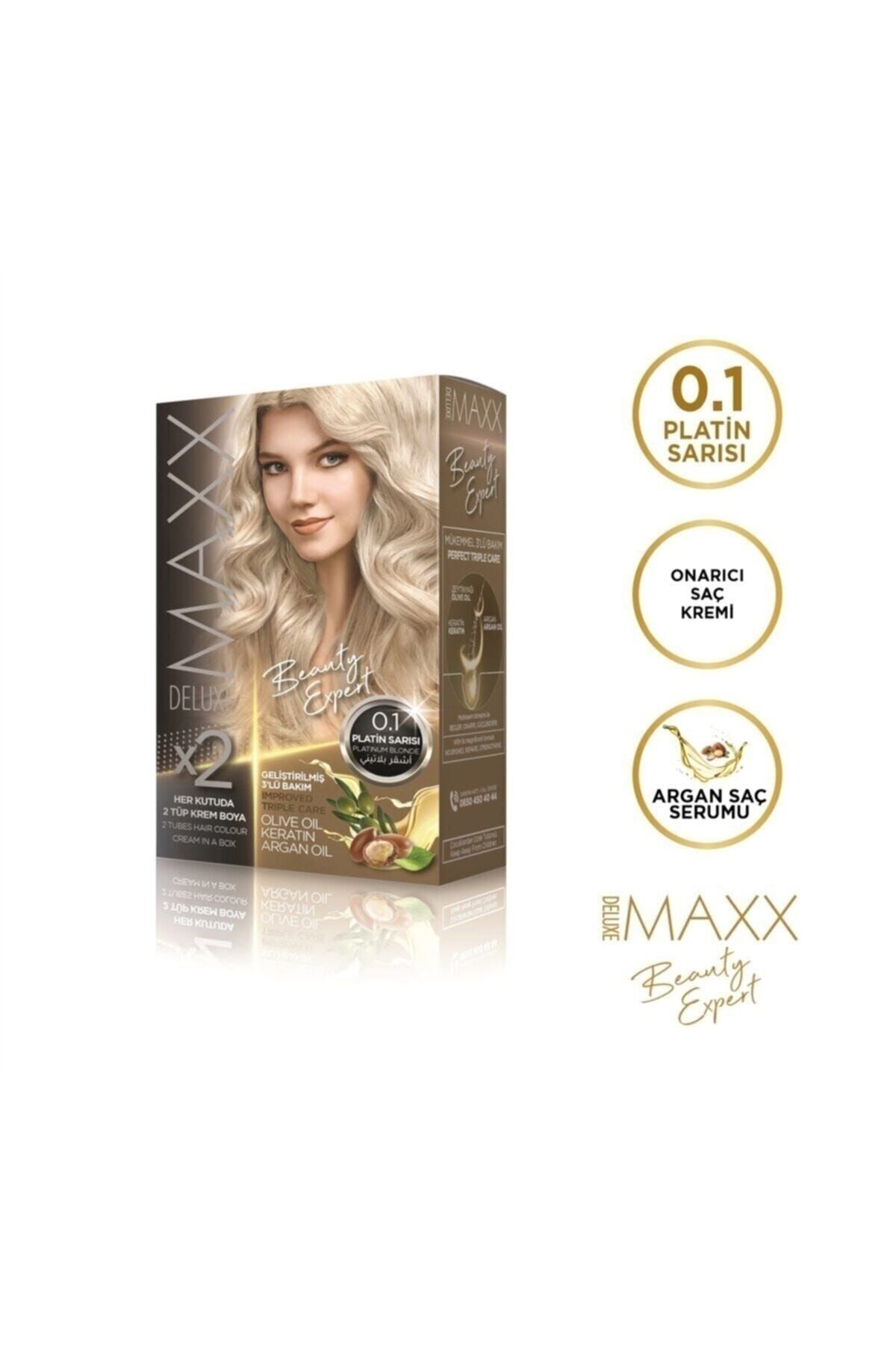 MAXX DELUXE Maxx Beauty Expert 0.1 Platin Sarısı Boya