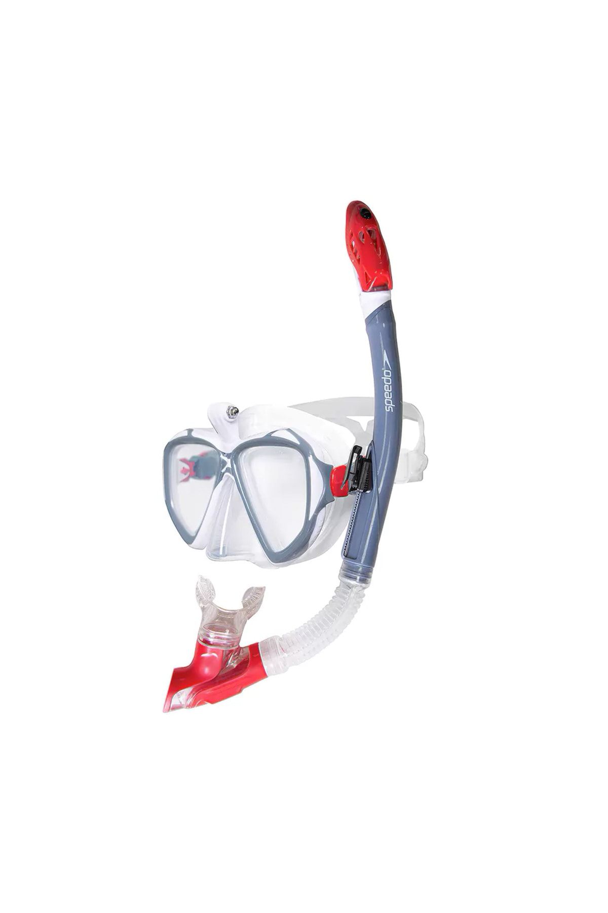 SPEEDO Sol19001c-dgwh Kamera Bağlantı Aparatlı Şnorkel-maske Seti