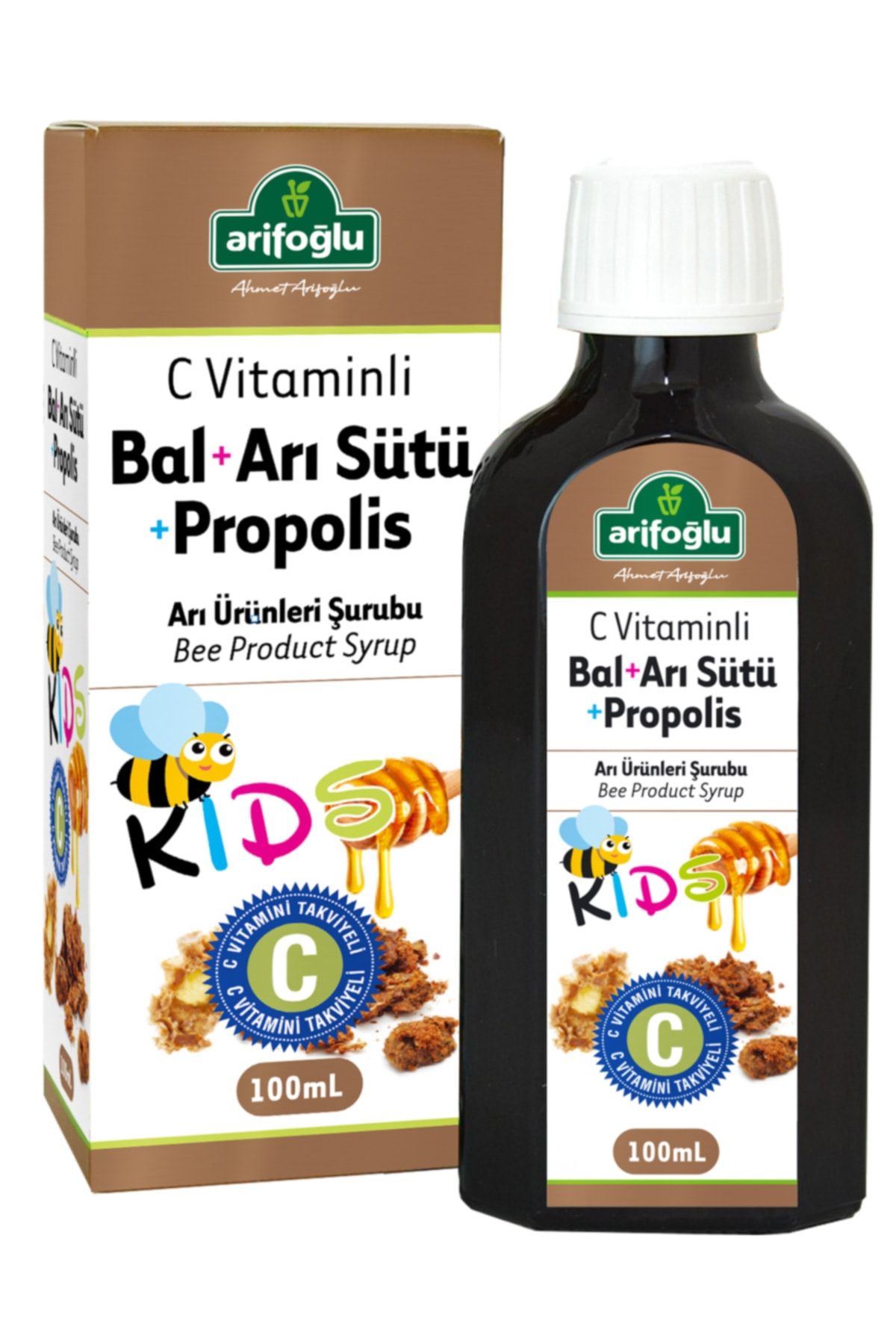 Arifoğlu Bal + Arı Sütü + Propolis for Kids