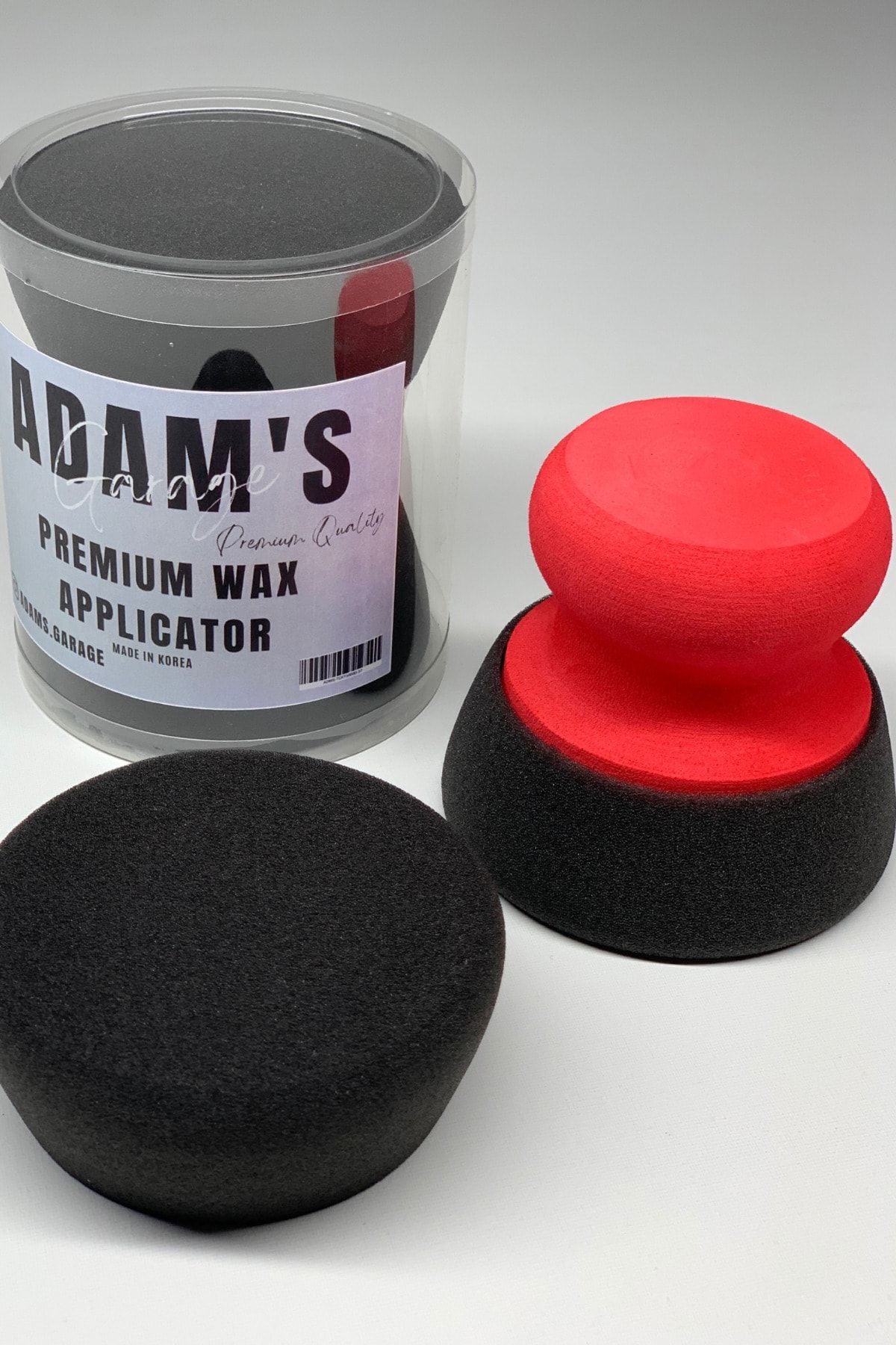 Adams Garage Premium Wax Aplicatör Seti Wax Uygulama Ped Seti