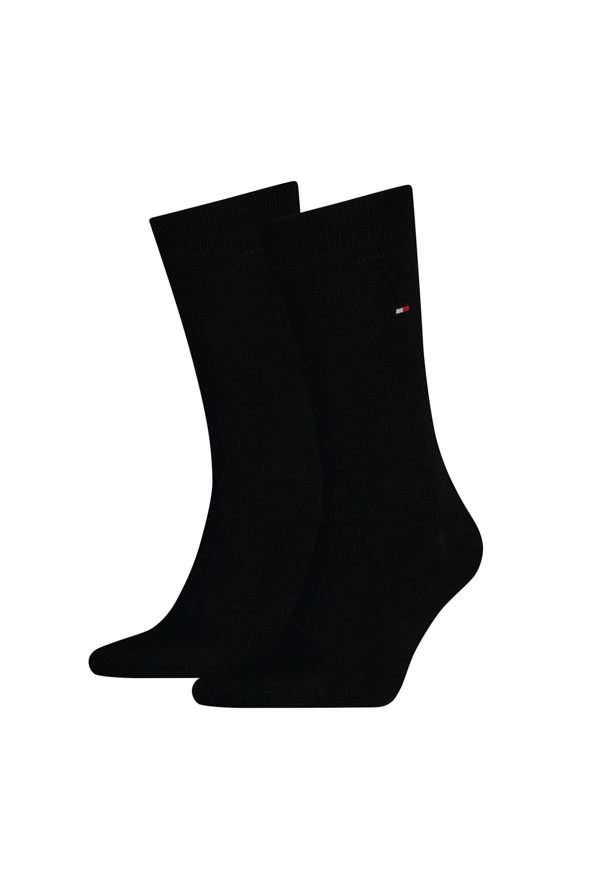 Tommy Hilfiger Herren Socken, 2er Paketi - Klasik, Strümpfe, einfarbig