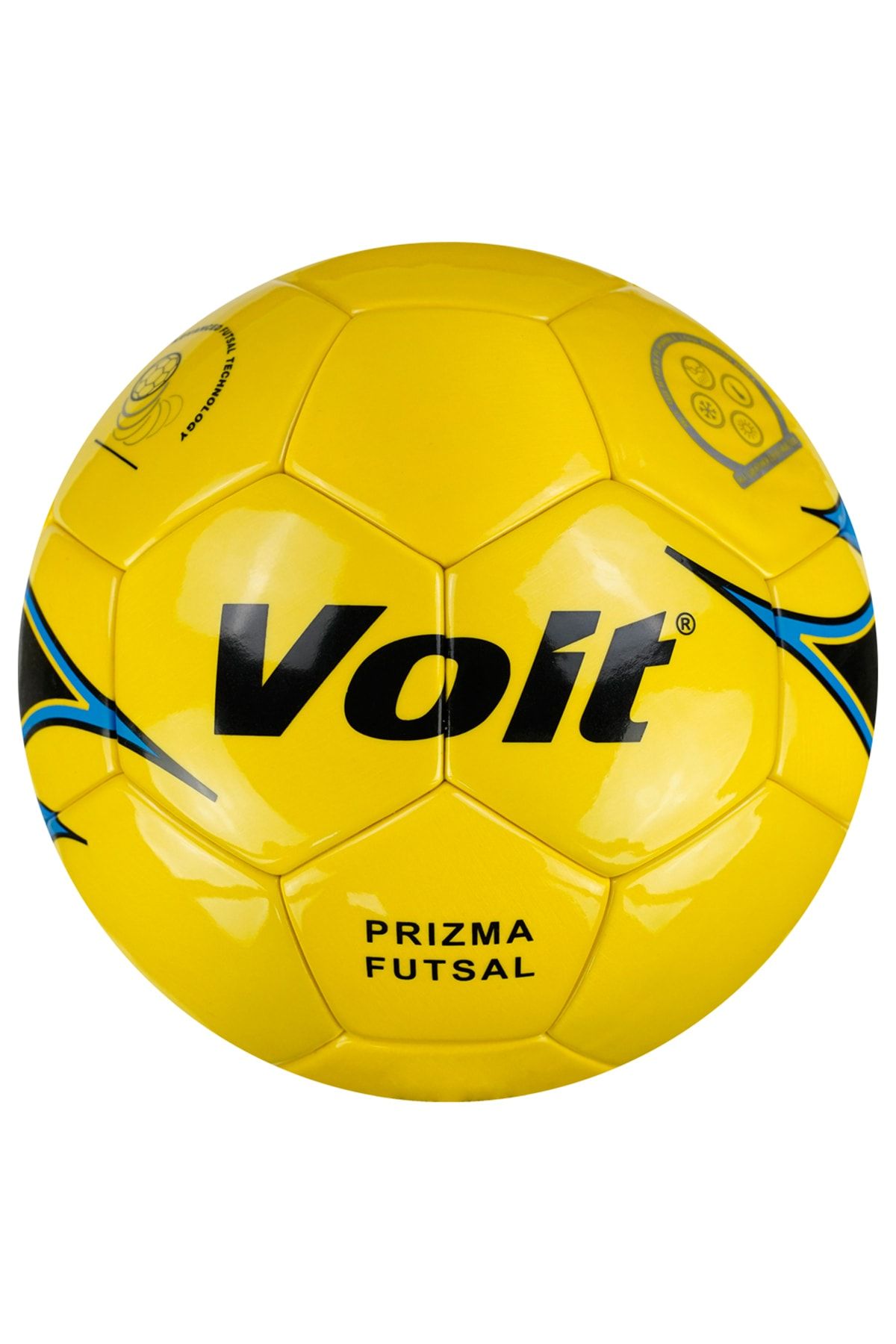 Voit Prizma Dikişli 4 No Futsal Topu Sarı