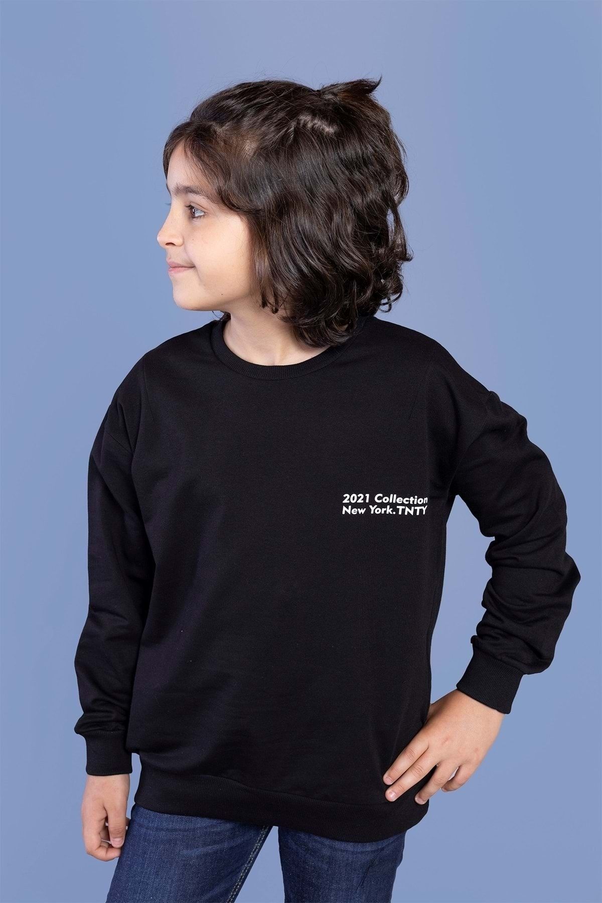 Toontoy Erkek Çocuk Baskılı Sweatshirt