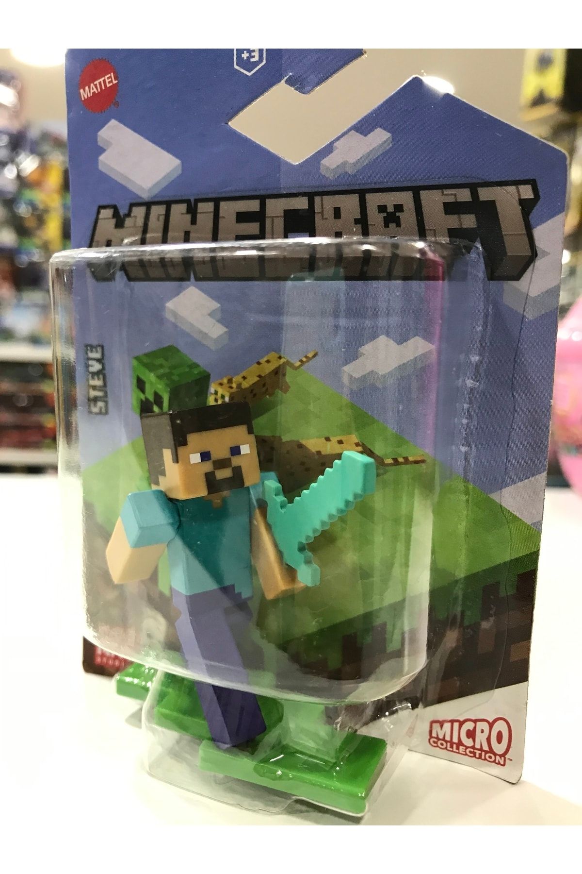 Mattel Minecraft Steve Karakter Figür