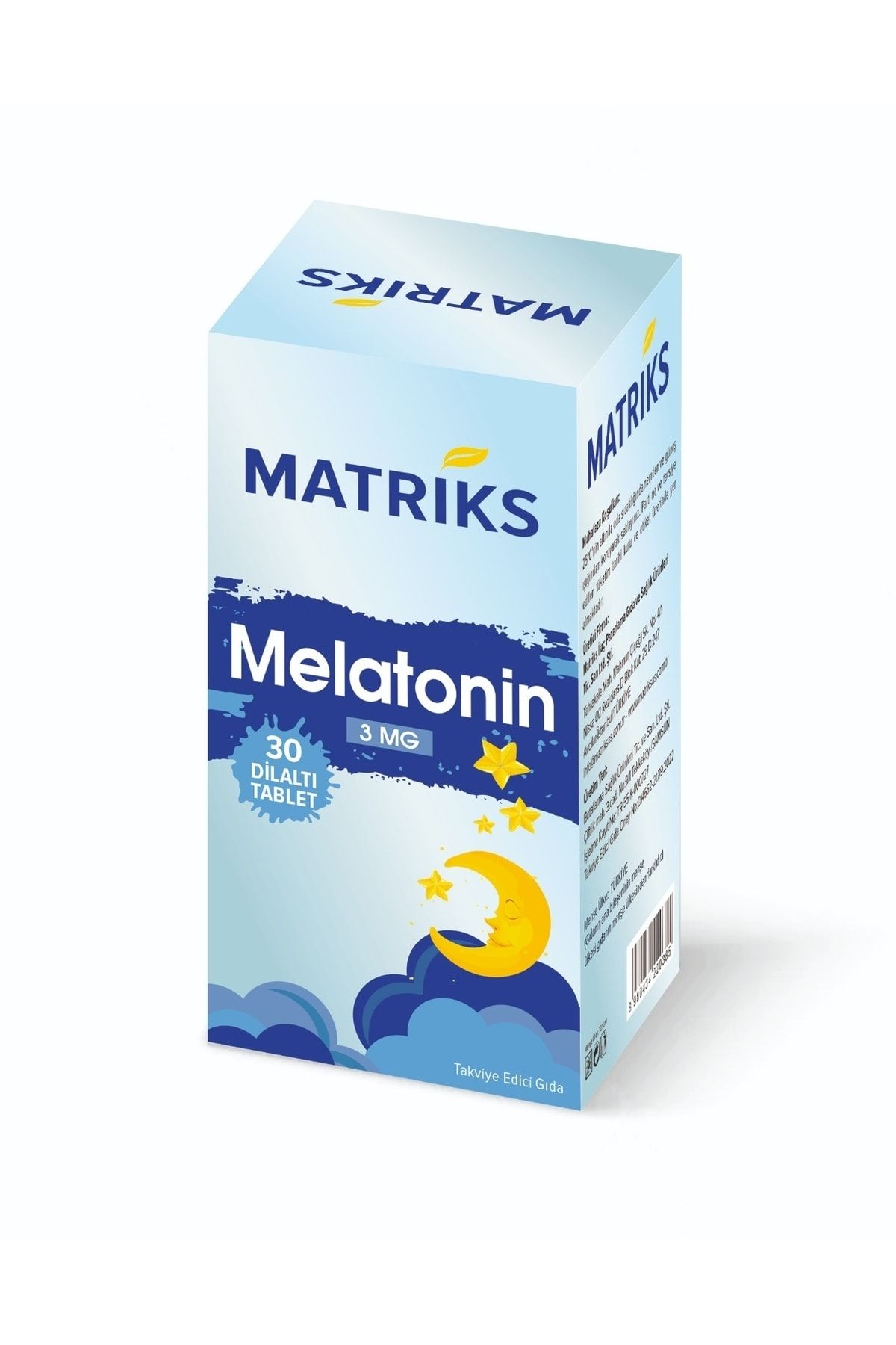 Matriks Melatonin 30 Dil Atı Tablet