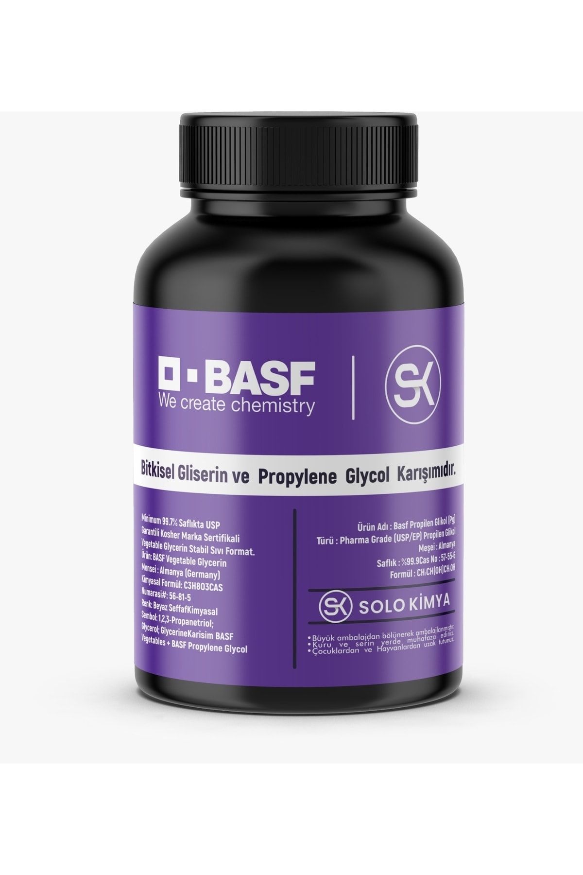 BASF Solo Kimya 250 ml - 6 mg -80/ 20 Nbase
